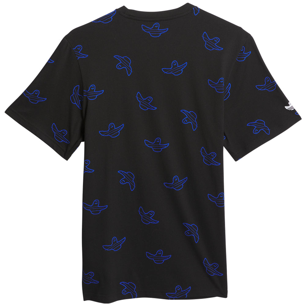 Adidas Shmoo AOP Tee Black/Team Royal Blue
