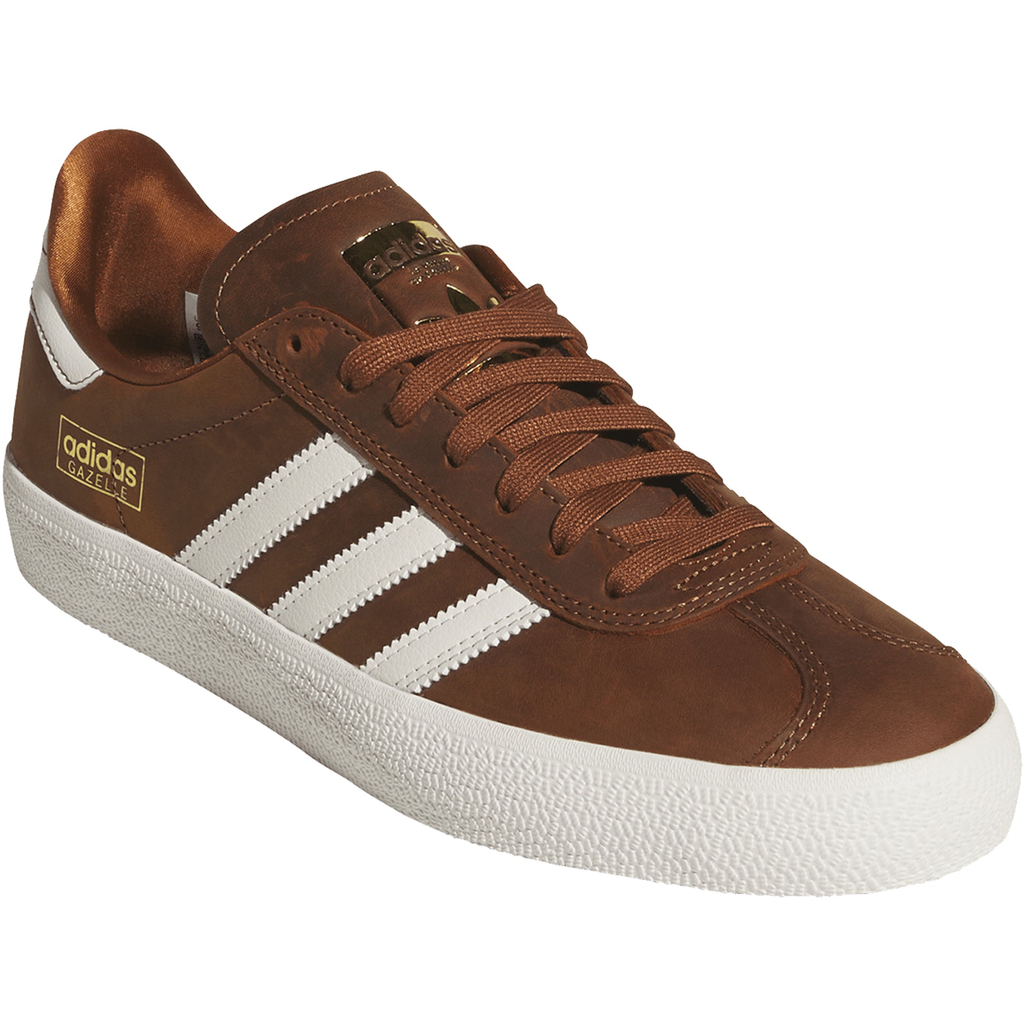 Adidas Gazelle ADV Shoes Dusky Bronze/Chalk White/Off White