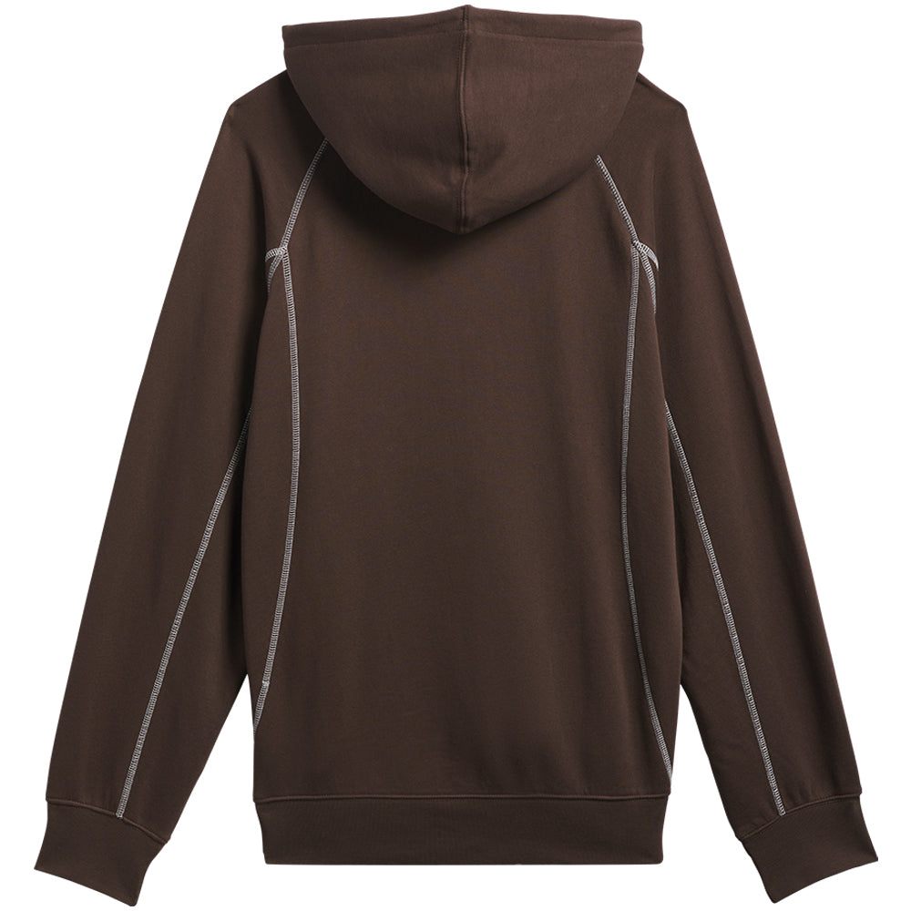 Adidas Shmoo Featherweight Hoodie Dark Brown/Core White