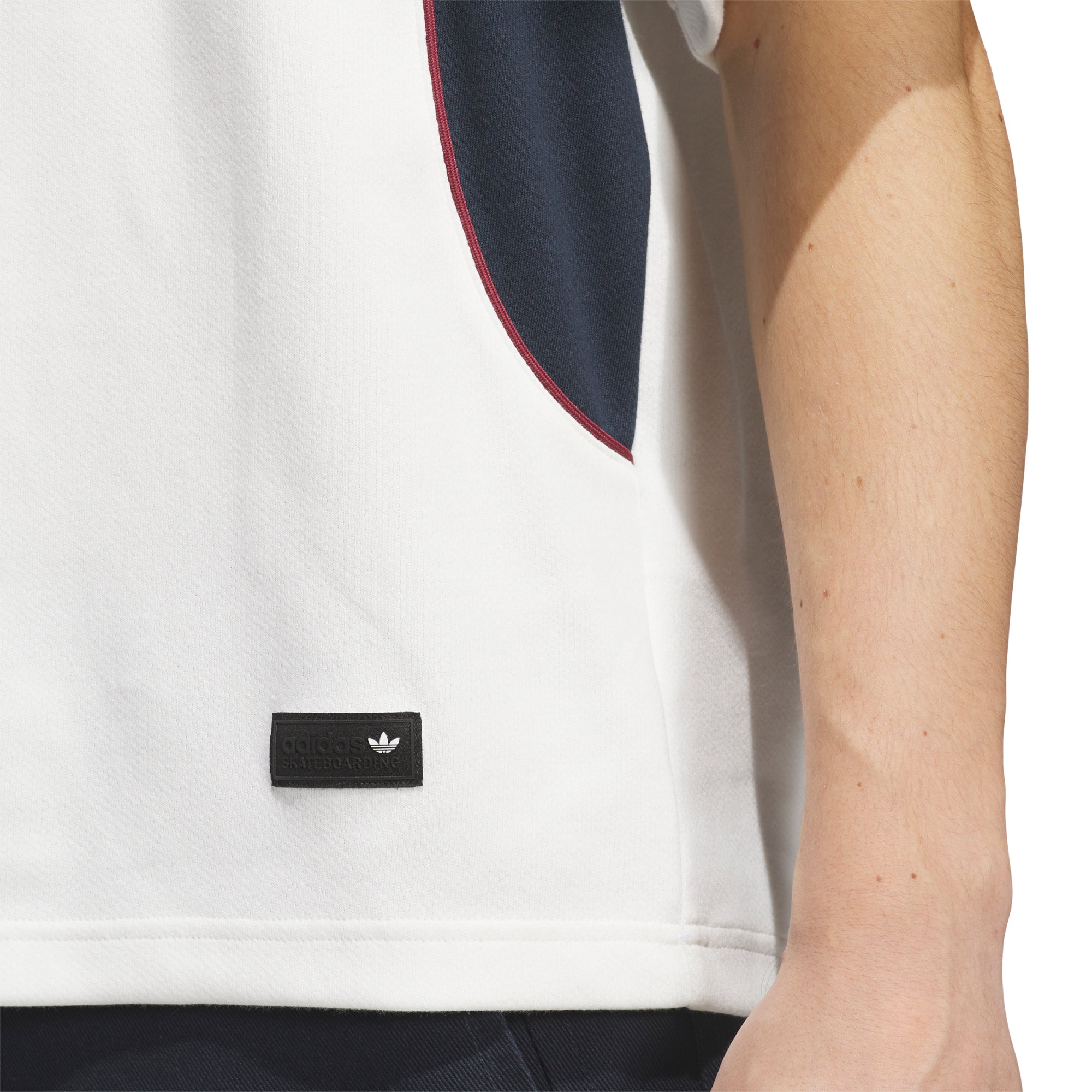 adidas FS+ Jersey Core White/Aurora Ink