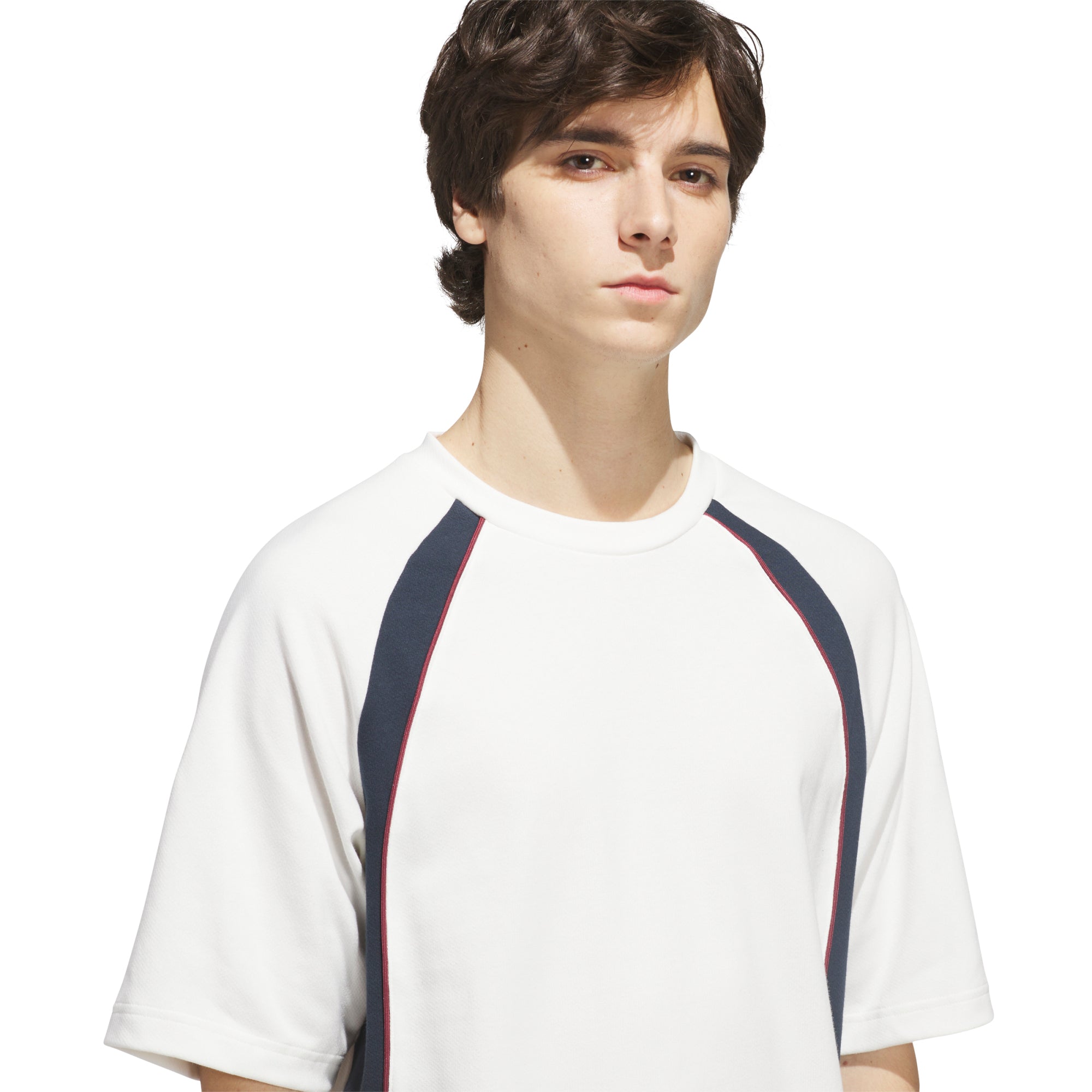 adidas FS+ Jersey Core White/Aurora Ink