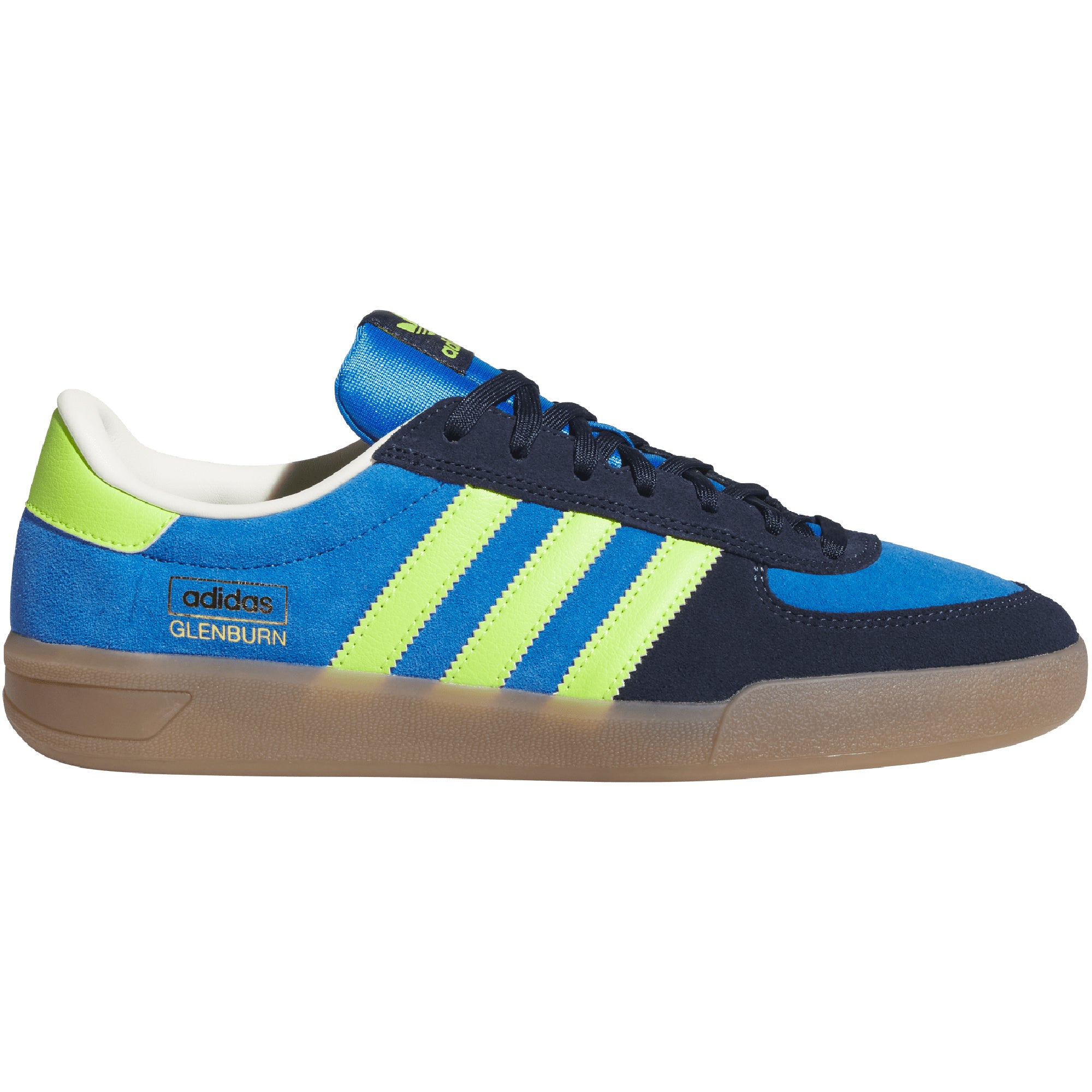 adidas Glenburn Shoes Bright Royal/Semi Solar Slime/Collegiate Navy