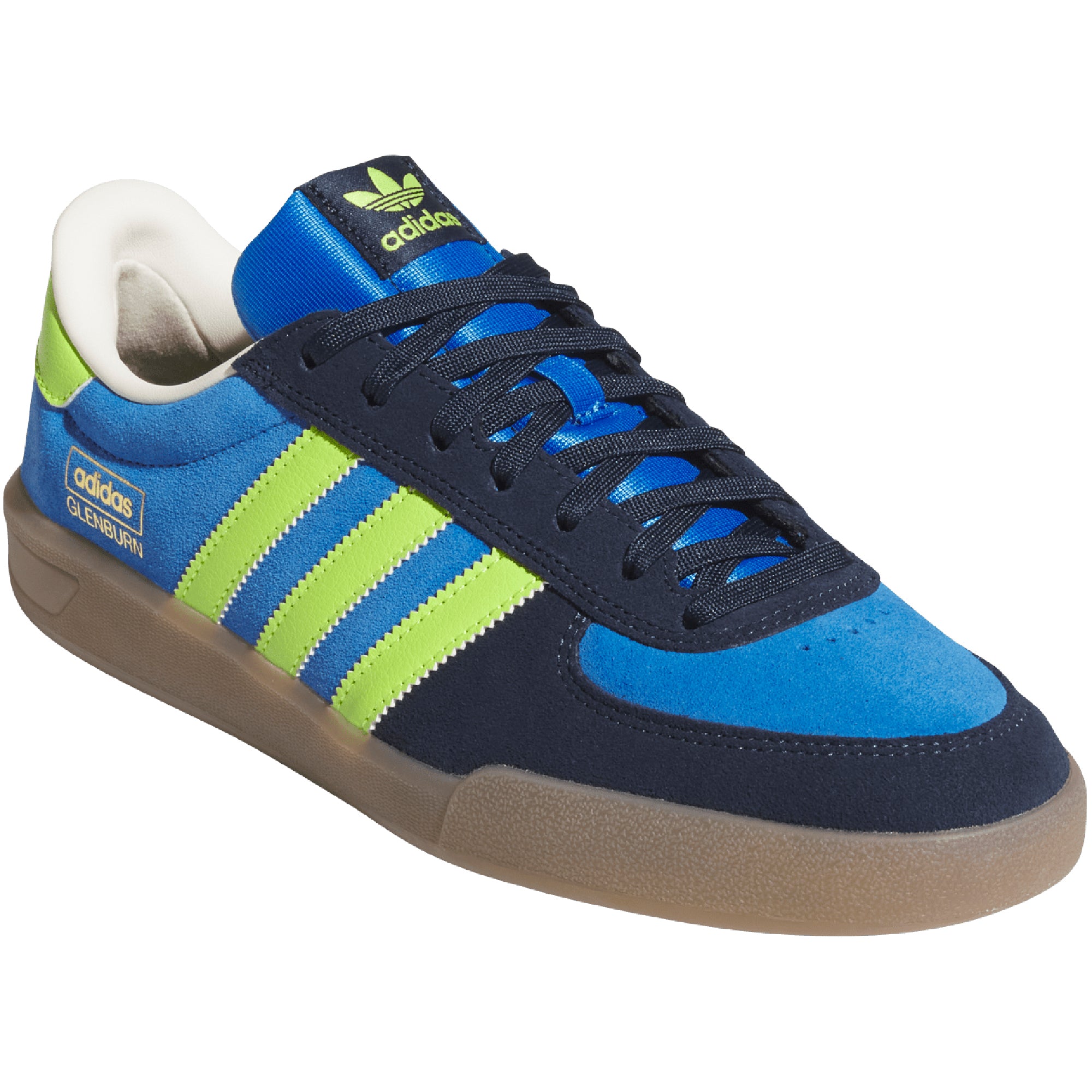 adidas Glenburn Shoes Bright Royal/Semi Solar Slime/Collegiate Navy