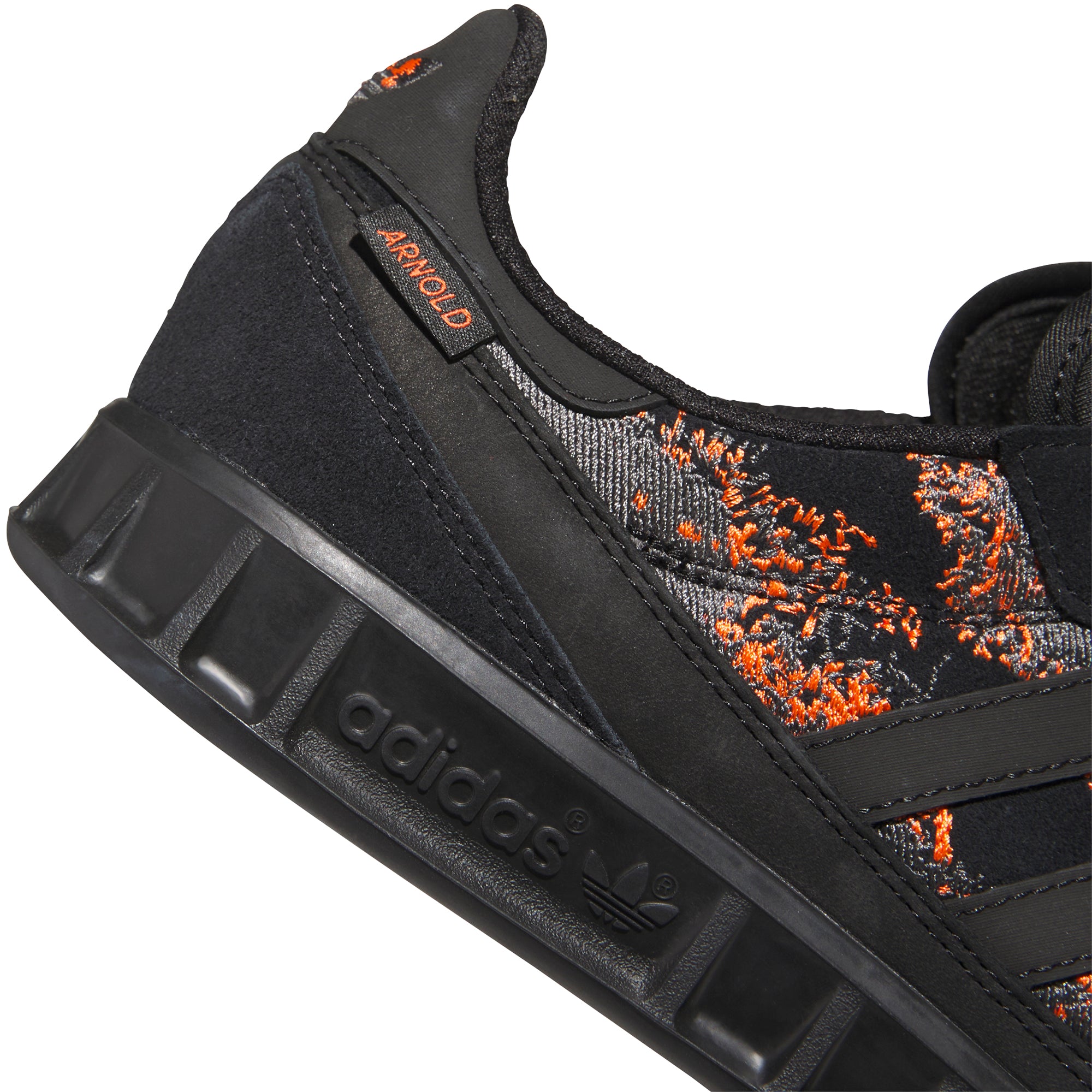 adidas Handball Top x Mike Arnold Shoes Core Black/Core Black/Semi Impact Orange