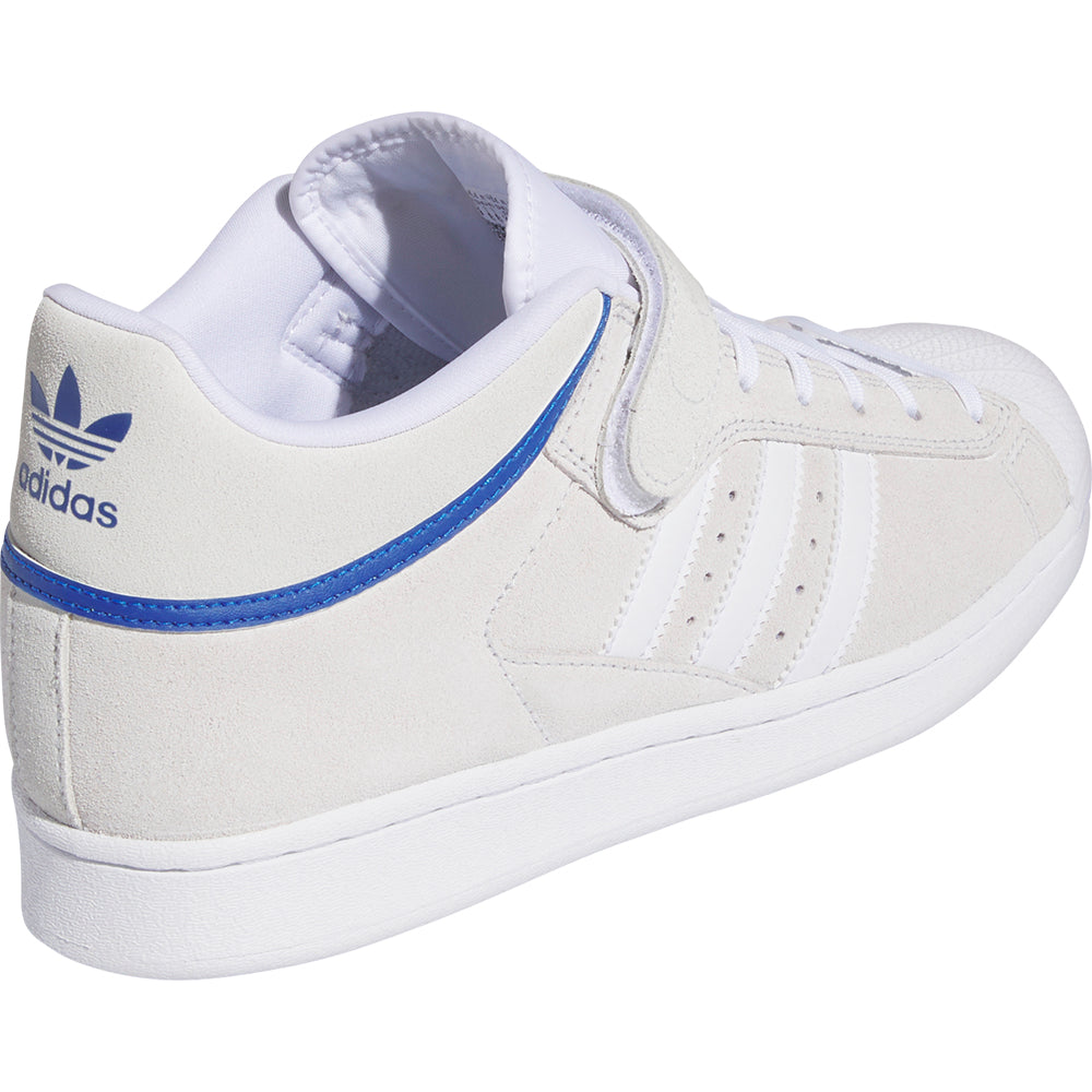 adidas Pro Shell ADV Shoes Crystal White/Cloud White/Royal Blue