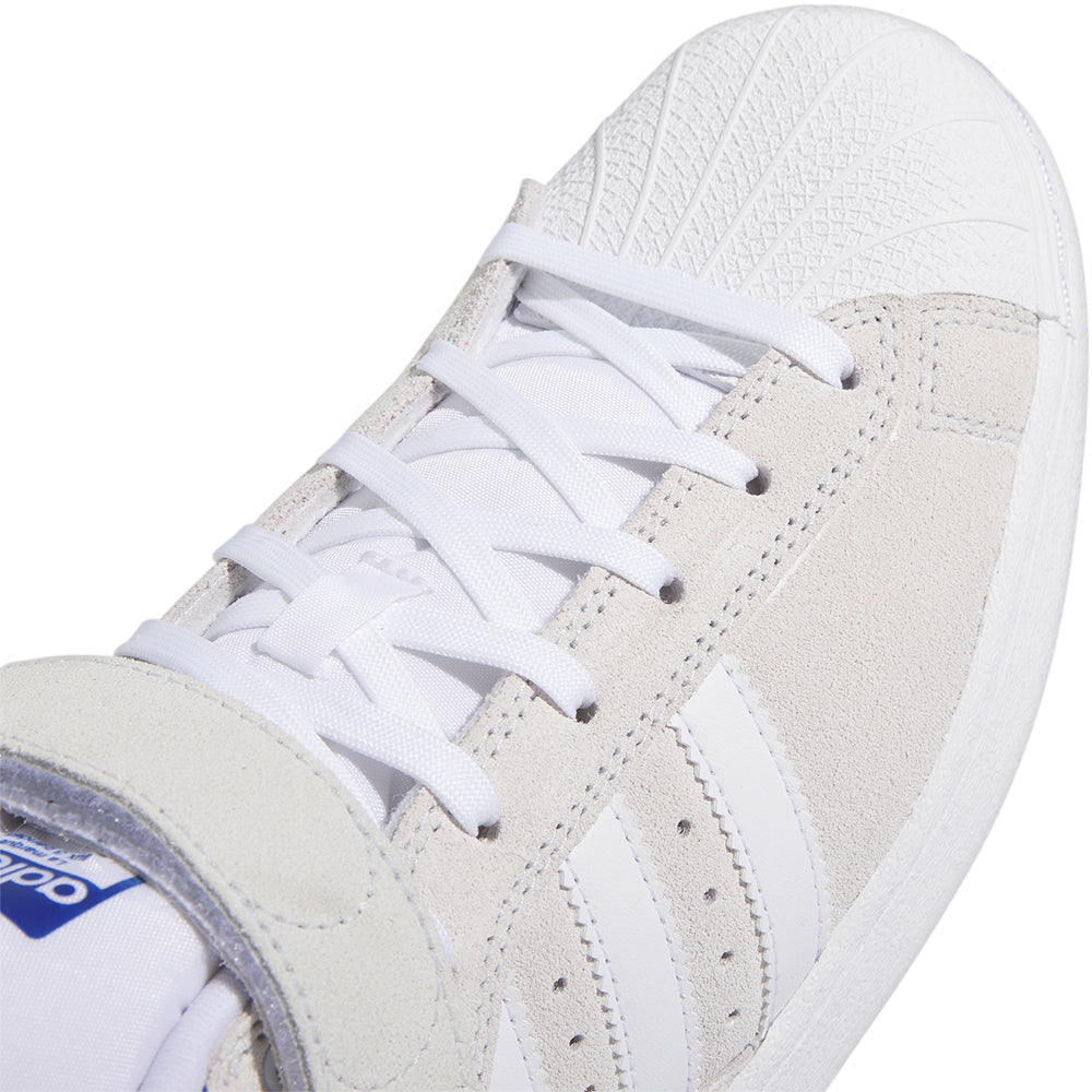 adidas Pro Shell ADV Shoes Crystal White/Cloud White/Royal Blue