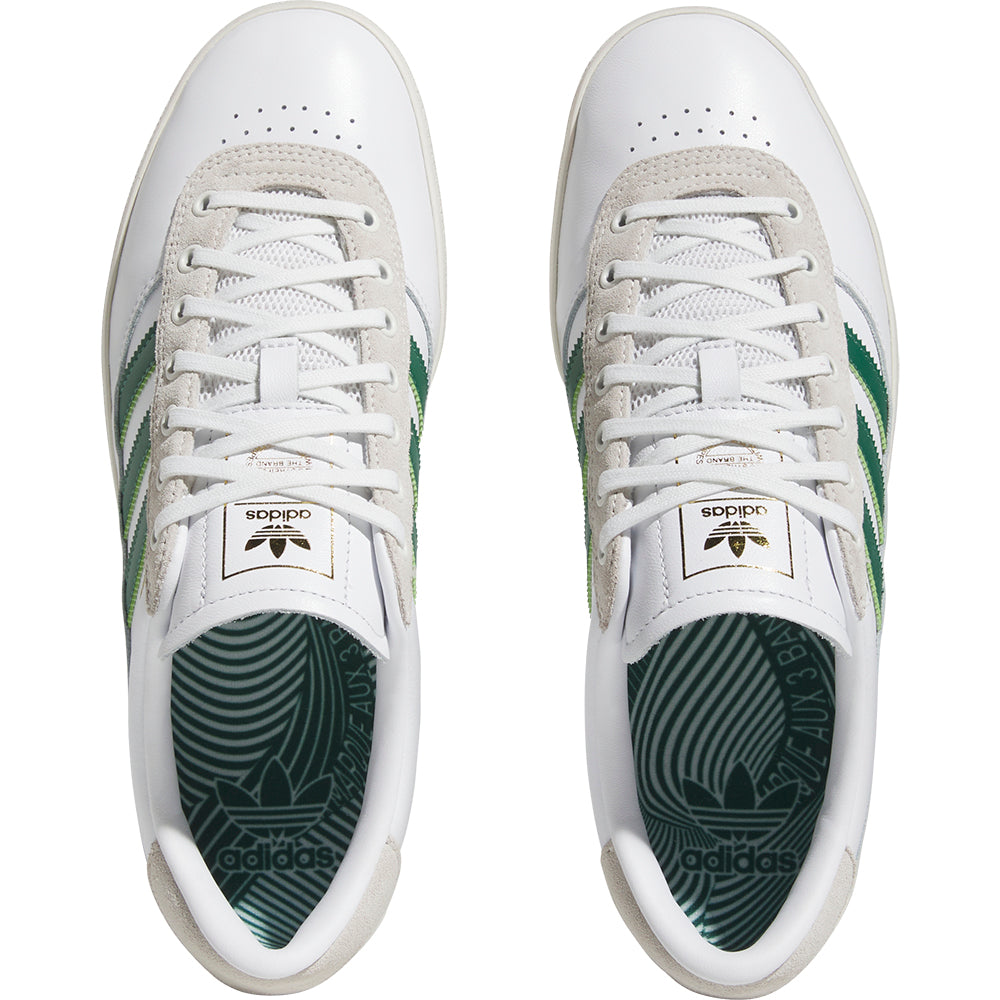 adidas Puig Indoor Shoes Cloud White/Dark Green/Chalk White