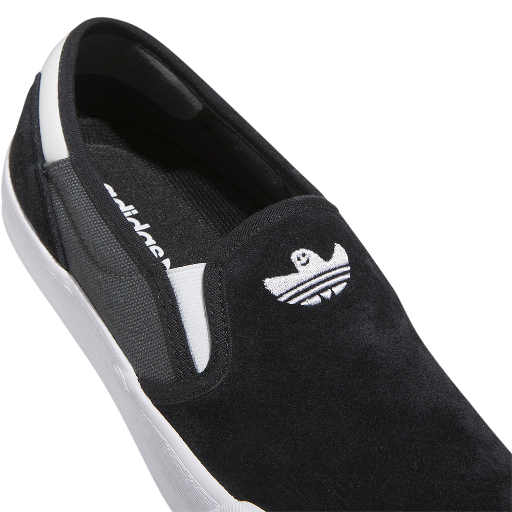 adidas Shmoofoil Slip Shoes Core Black/ Grey Six/Cloud White
