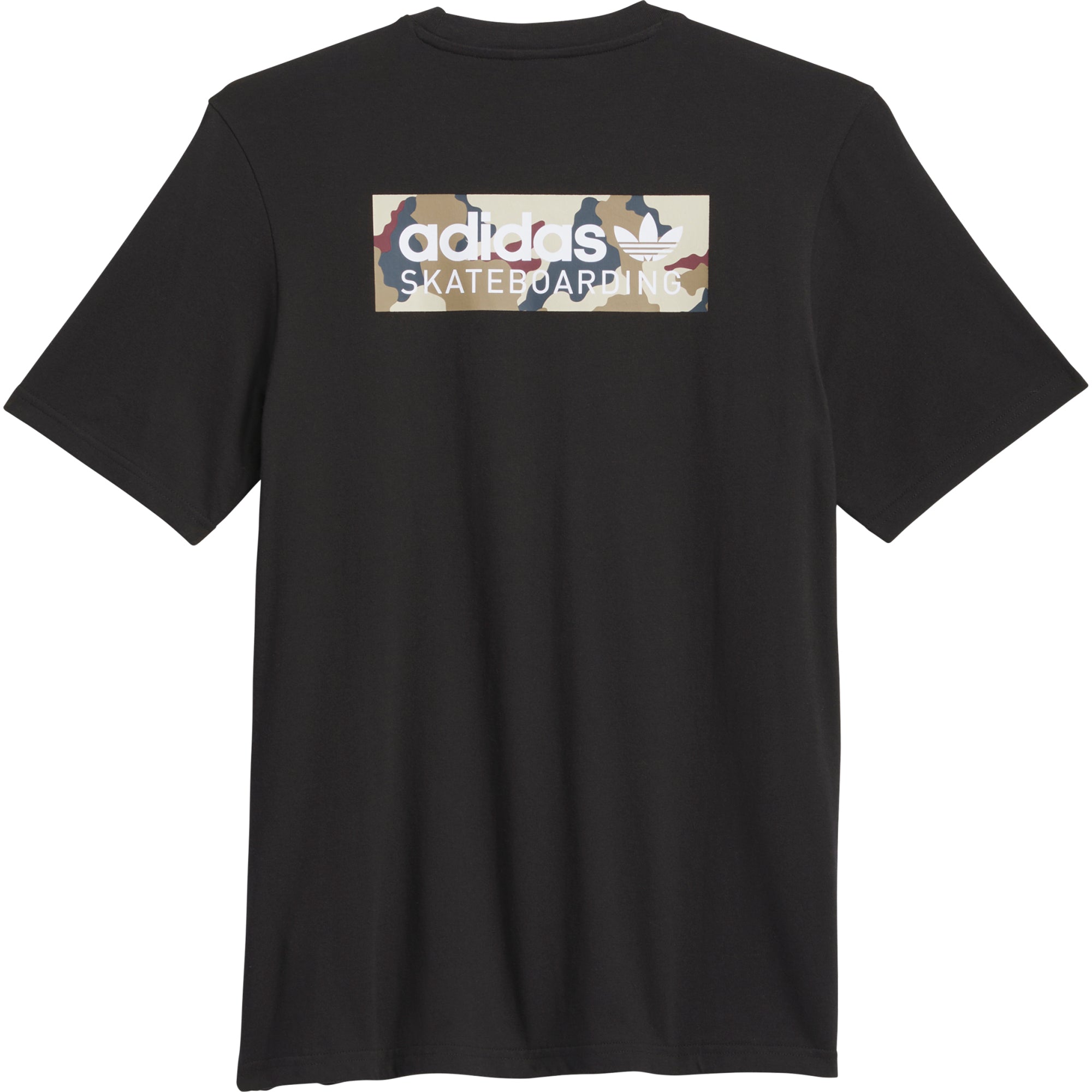 adidas Skateboarding Camo Logo Tee Black
