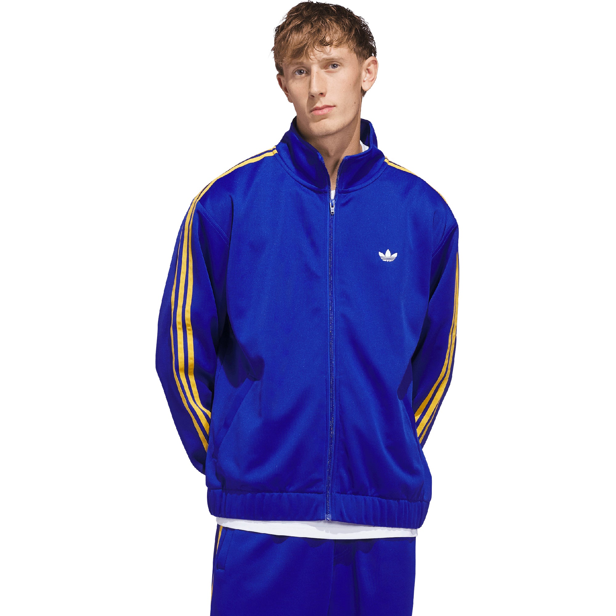 adidas Superfire Track Jacket Royal Blue/Preloved Yellow