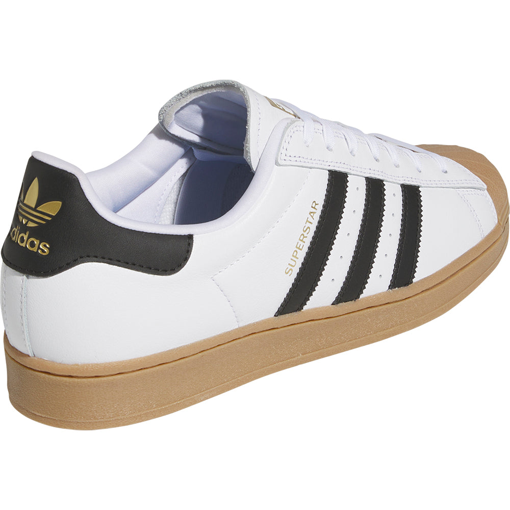 adidas Superstar ADV Shoes Cloud White/Core Black/Gum 4