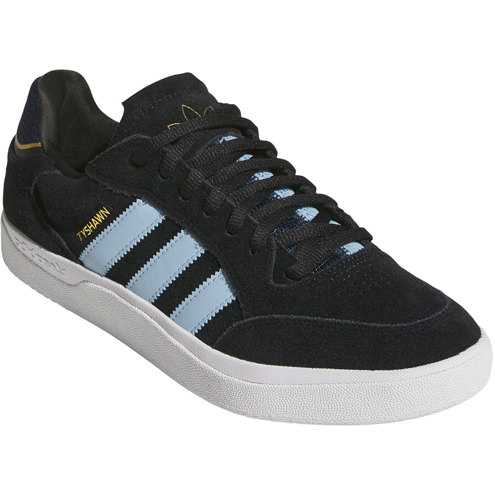 adidas Tyshawn Low Shoes Core Black/Clear Sky/Collegiate Navy