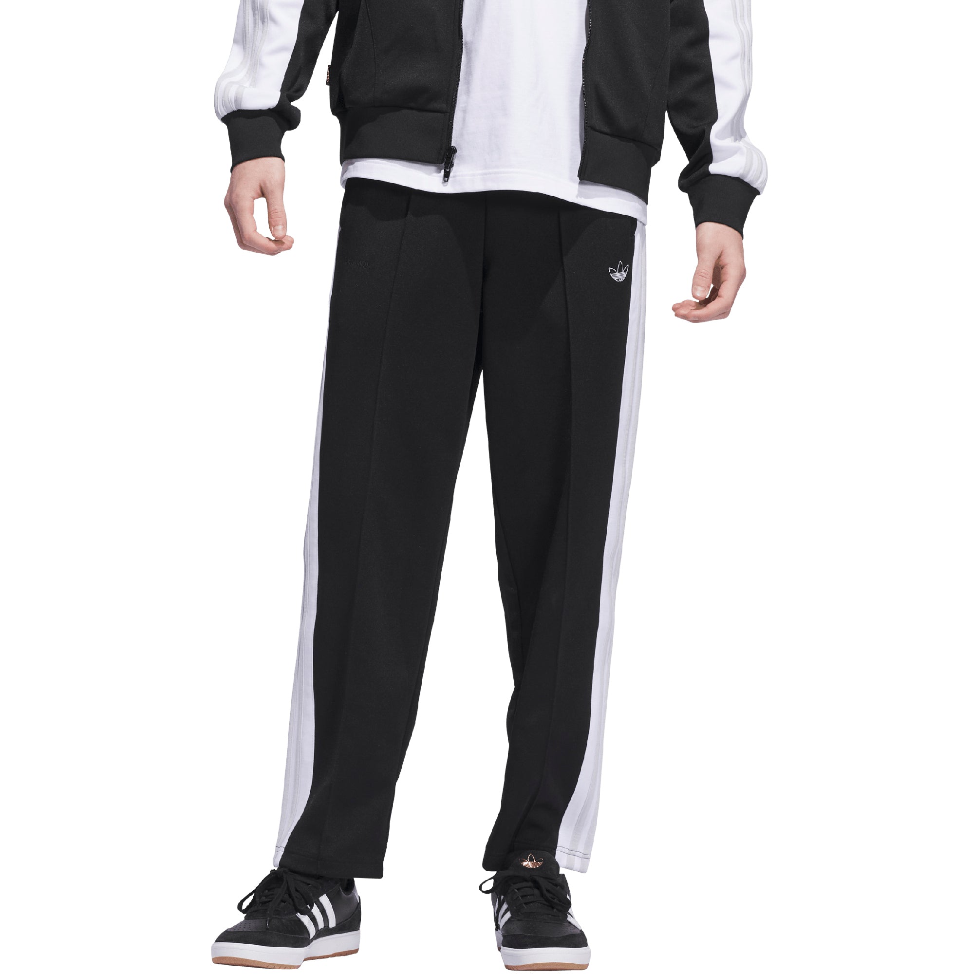 adidas Tyshawn Track Joggers Black/White/Dash Grey