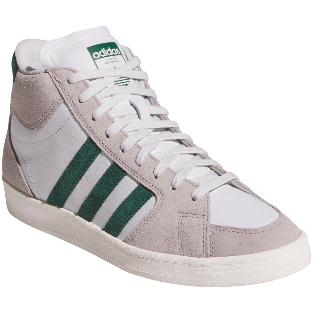 Adidas Superskate Shoes Clear Granite/Collegiate Green/Crystal White