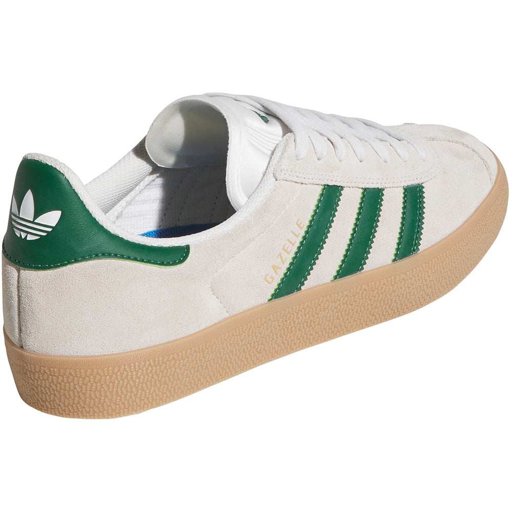 adidas Gazelle ADV Shoes Crystal White/Crystal White/Gum