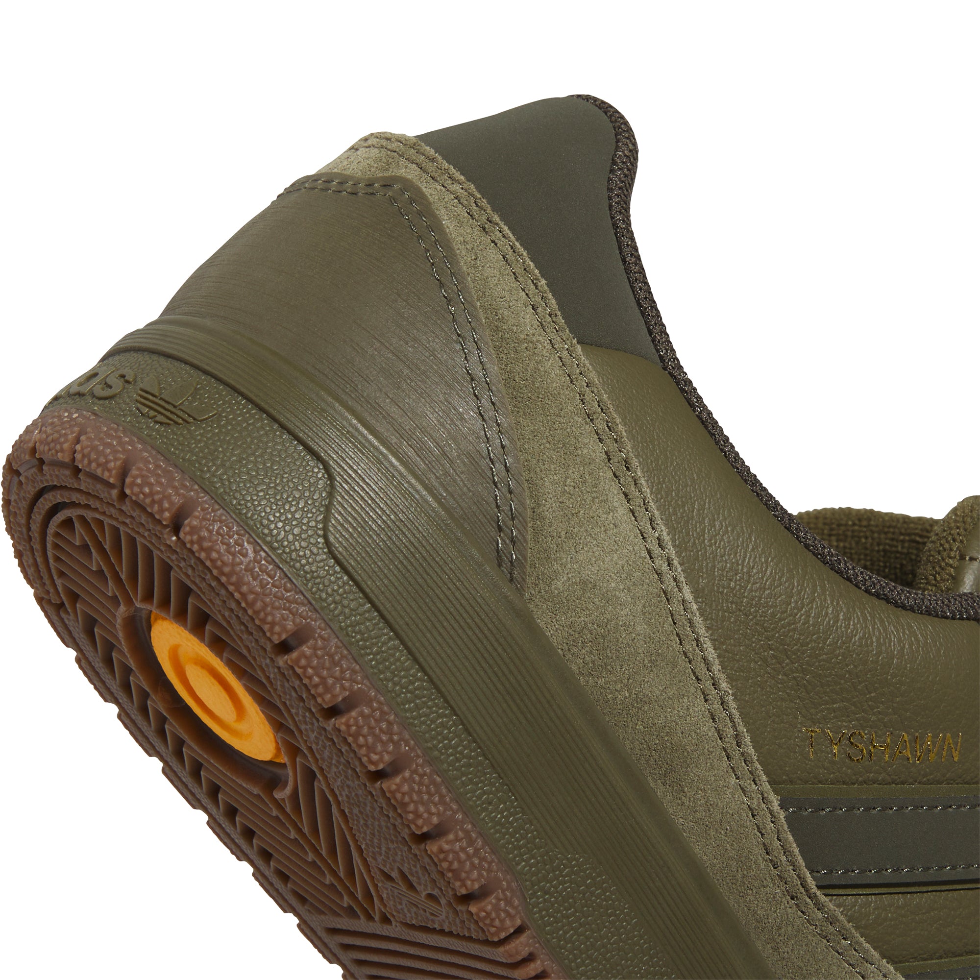 adidas Tyshawn II Shoes Olive Strata/Shadow Olive/Gum 5