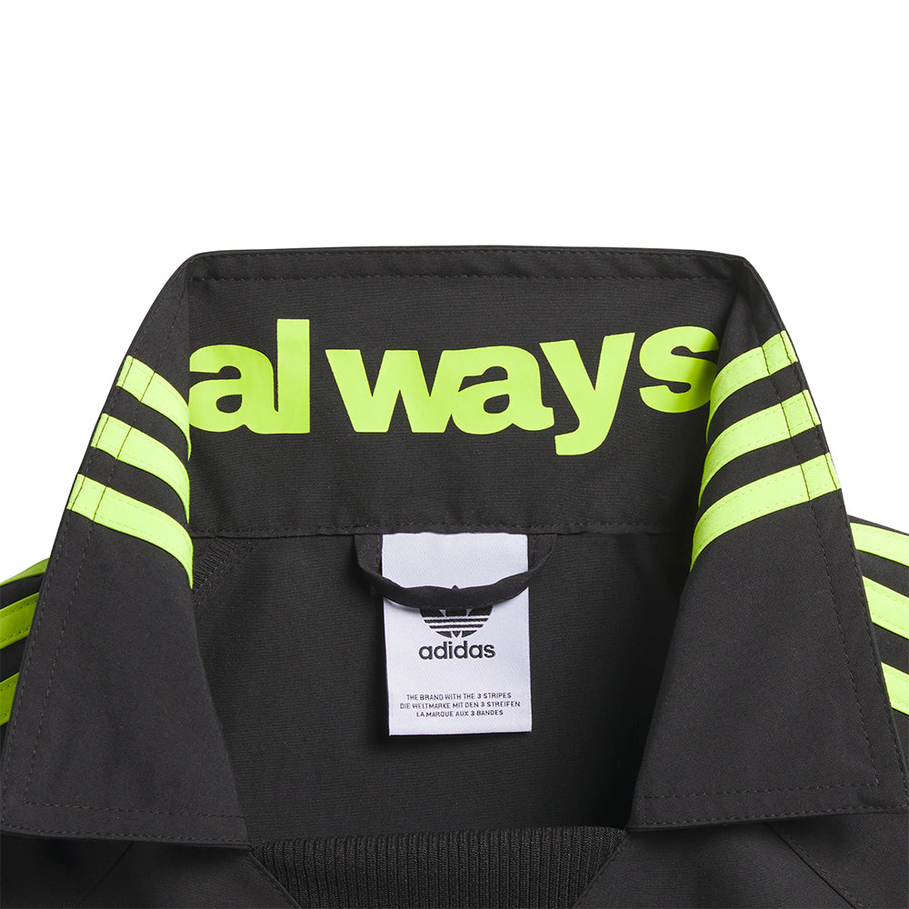 adidas x Always Do What You Should Do Wind Jacket Black/Solar Slime