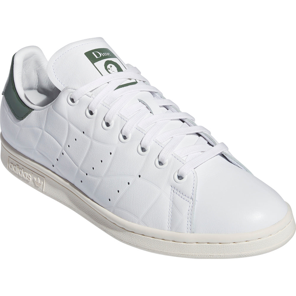 adidas x Dime MTL Stan Smith Shoes Cloud White/Collegiate Green/Green Oxide