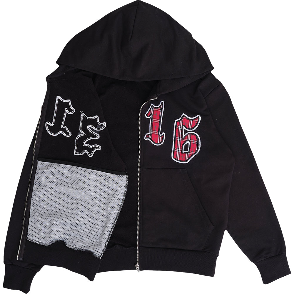 Always Do What You Should Do 3116 Premium Zip Up Hoodie Black