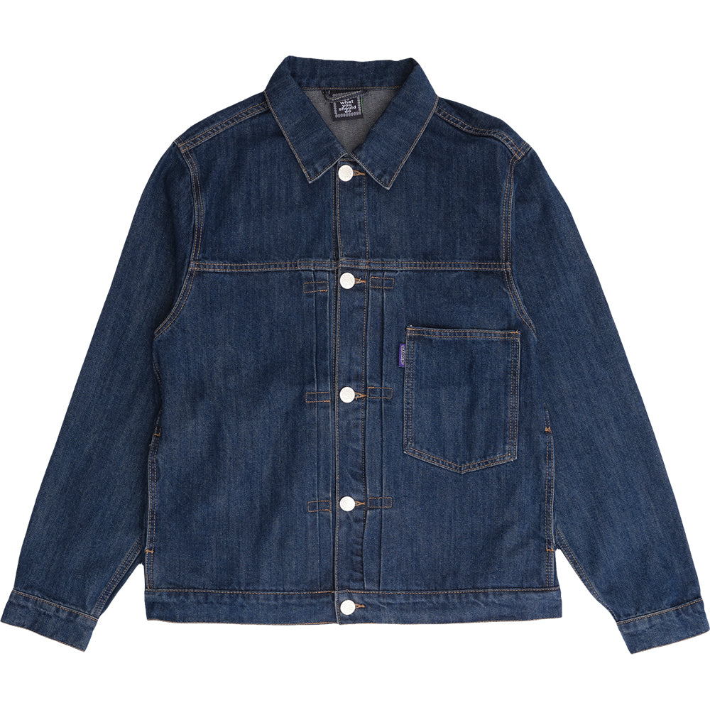 Always Do What You Should Do Nigo Purple Label Denim Jacket Blue