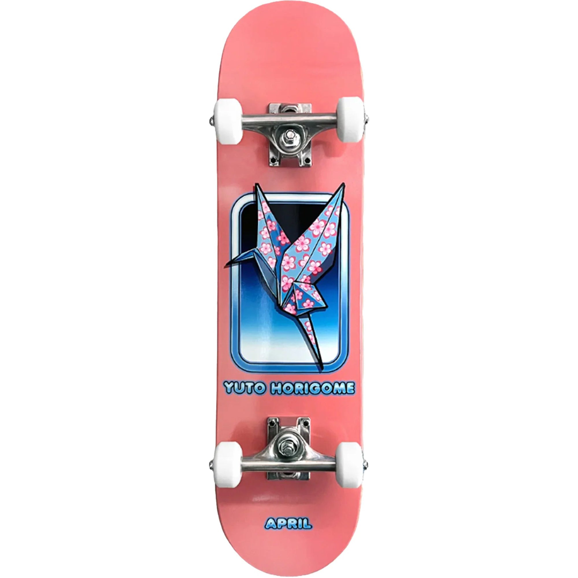 April Yuto Horigome Origami Complete Skateboard 8