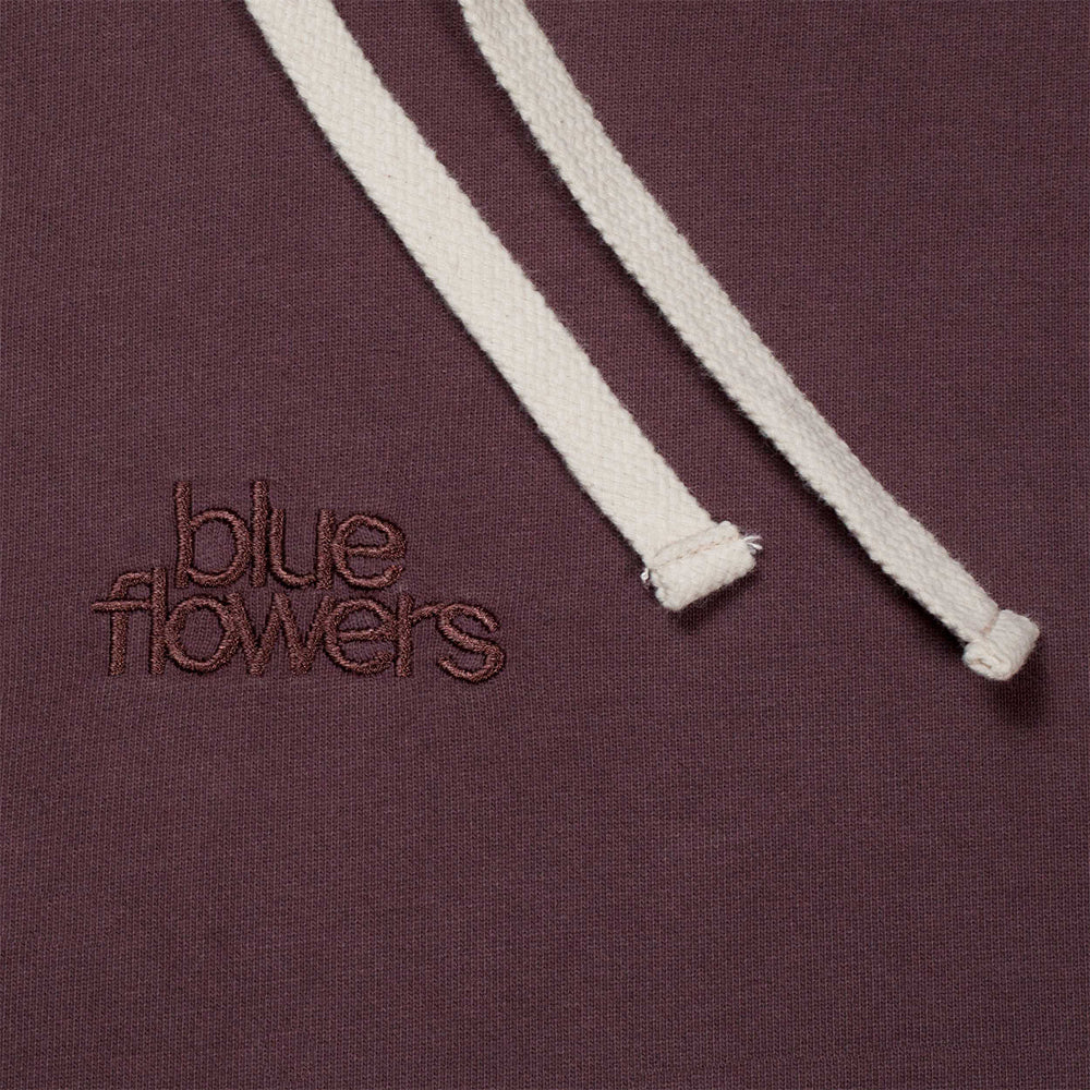 Blue Flowers Broadcast Hood Raisen