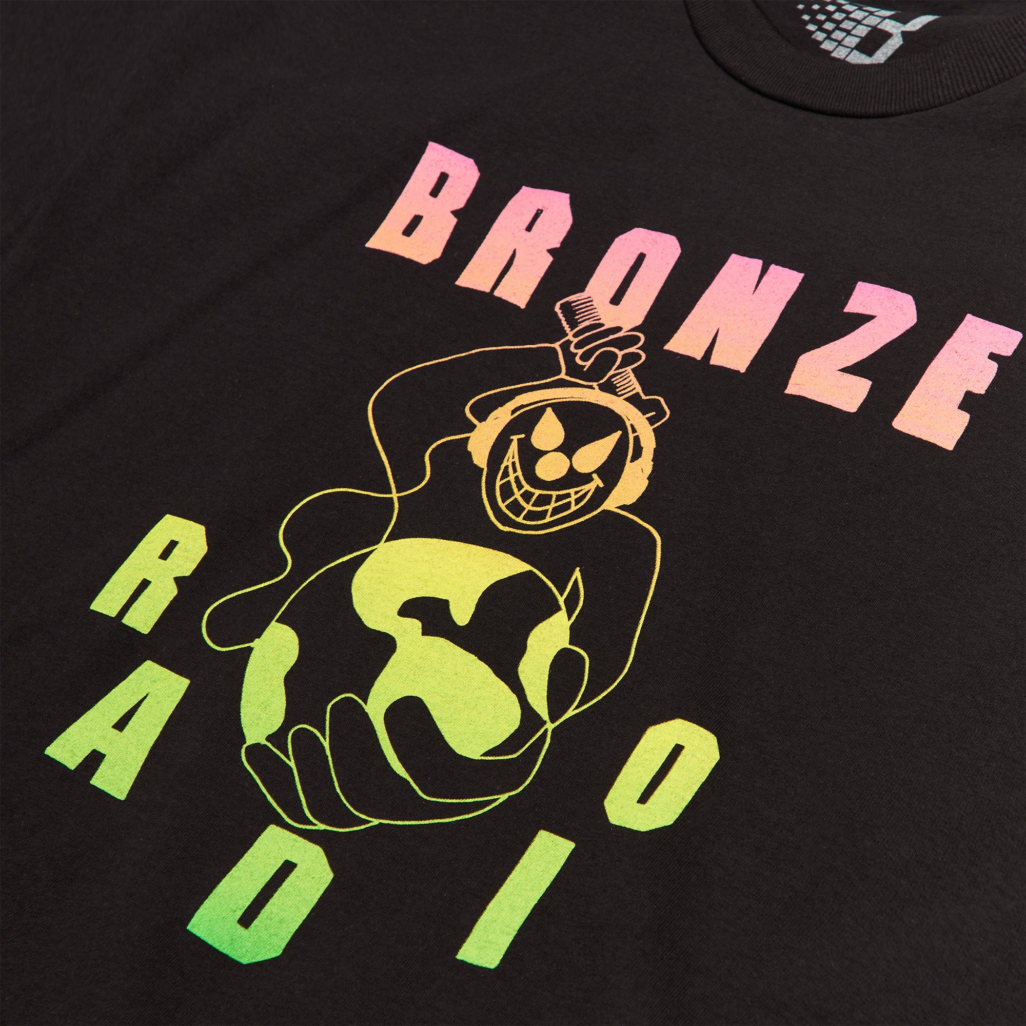 Bronze 56K Radio Tee Black