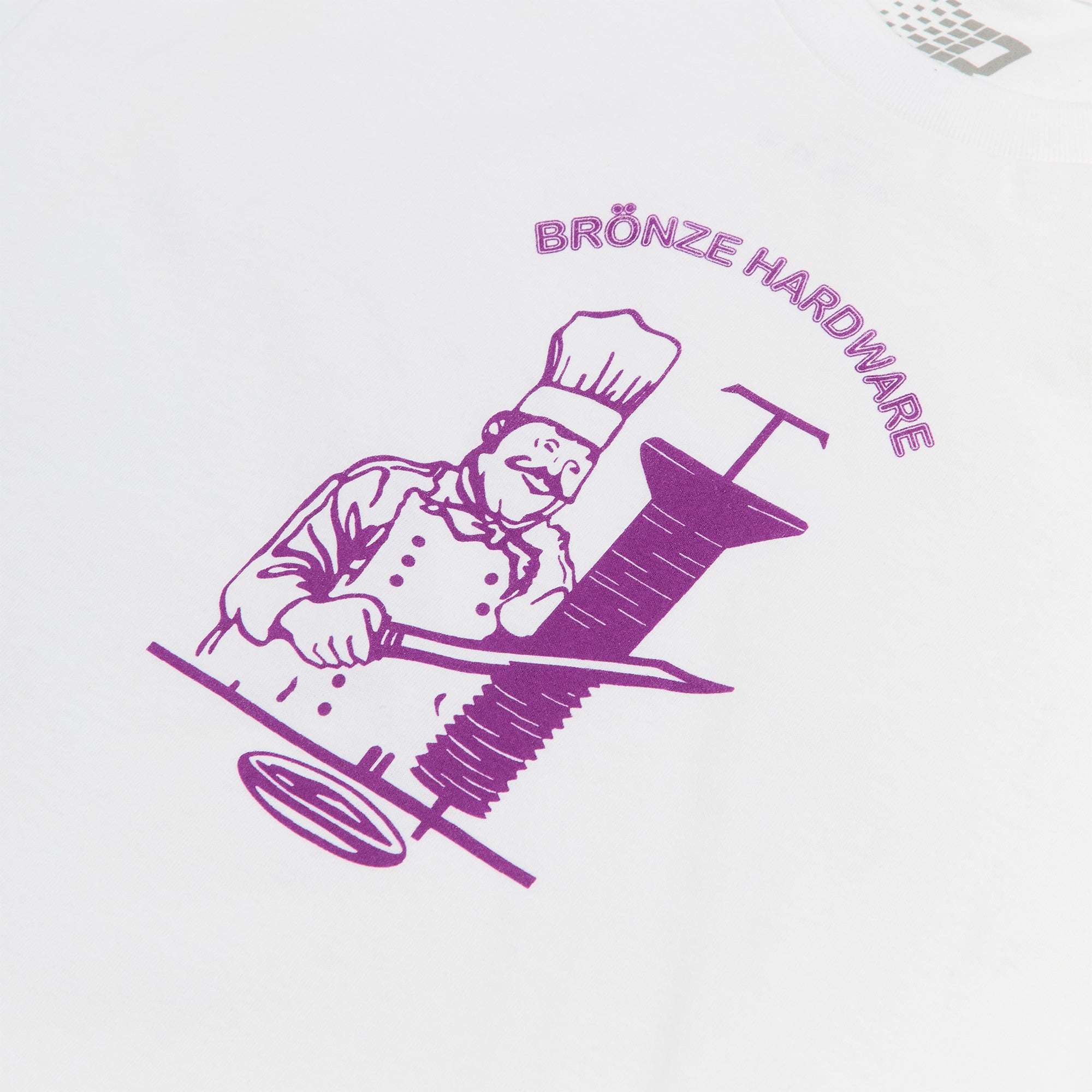 Bronze 56K Kebab Tee White