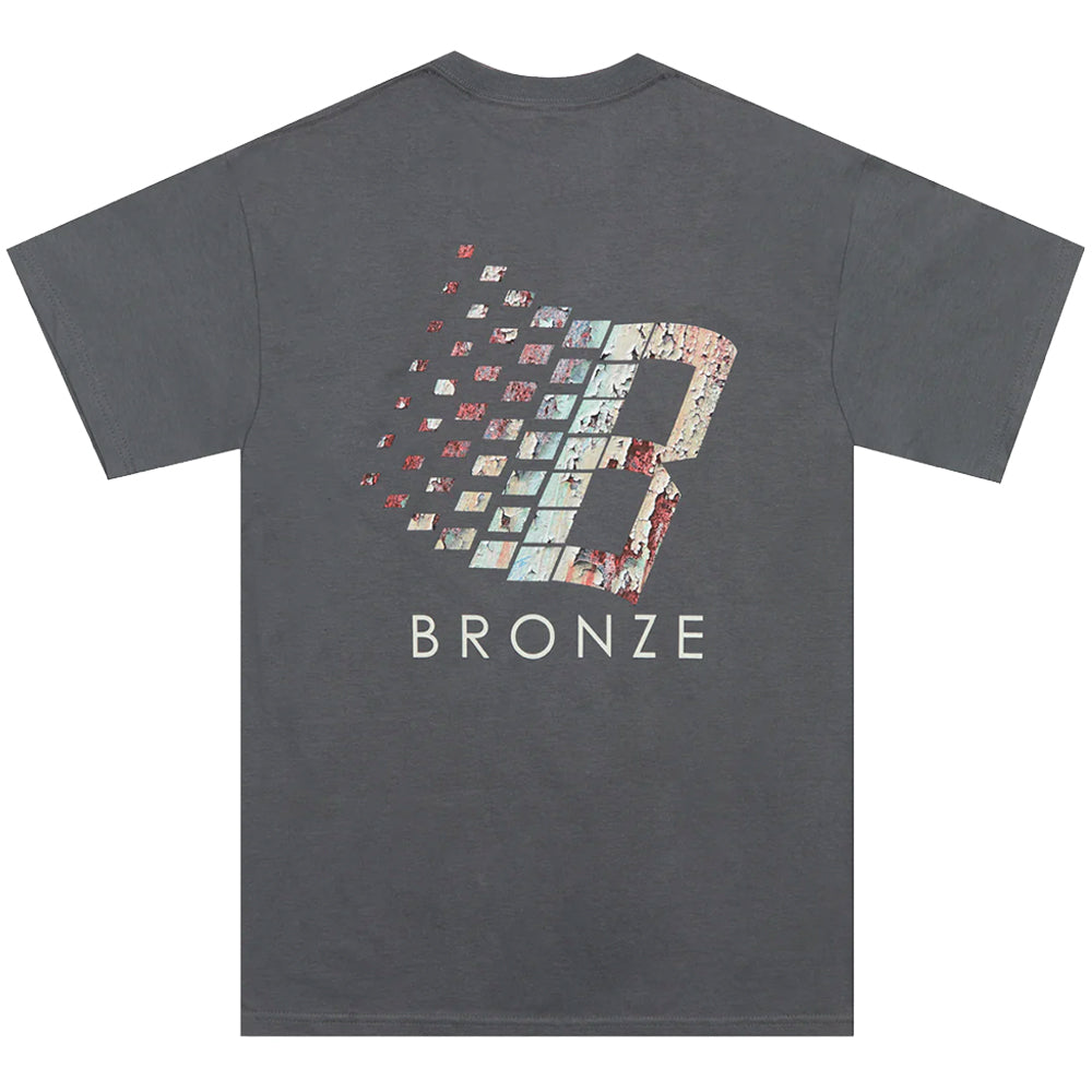 Bronze 56K Logo Rust Tee Charcoal