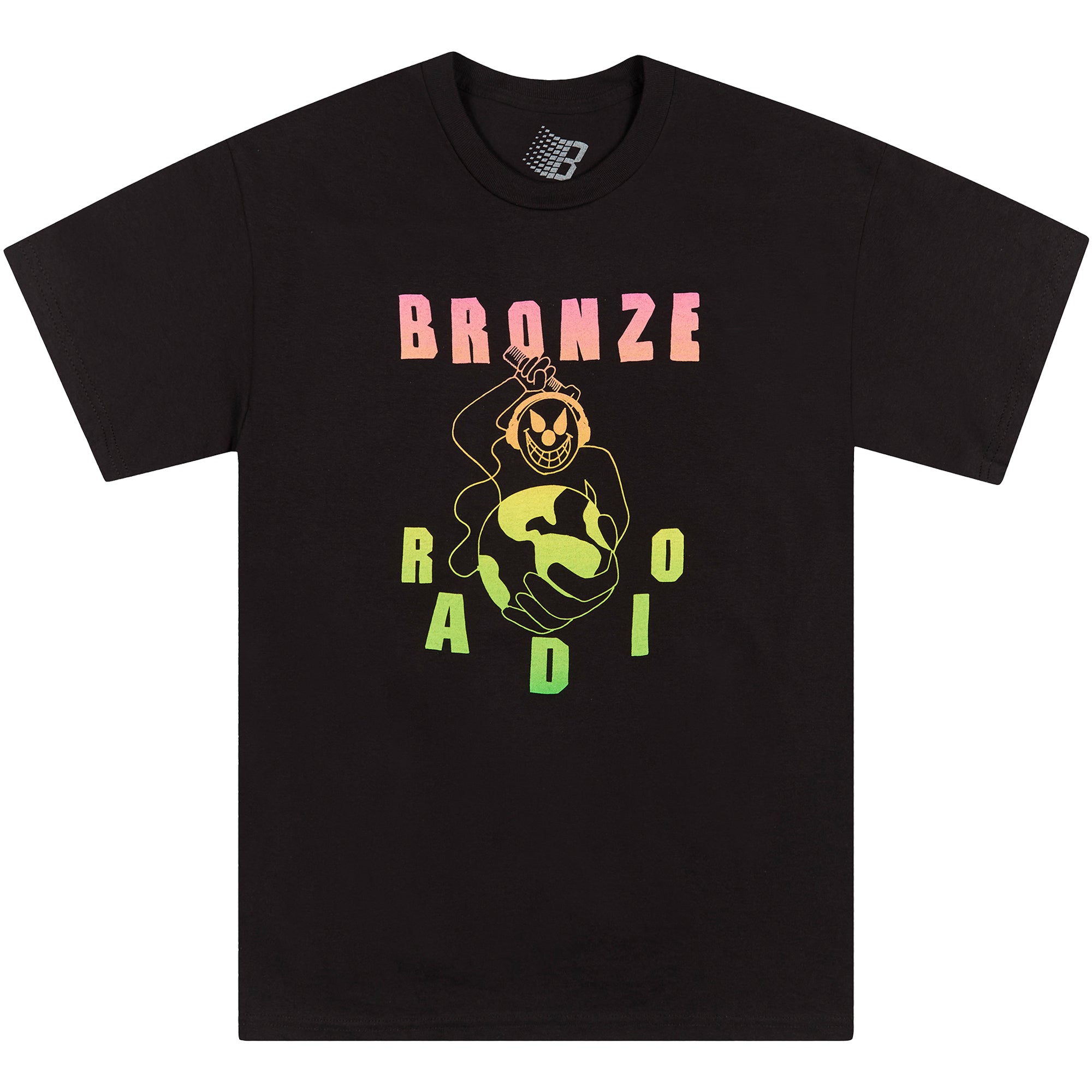 Bronze 56K Radio Tee Black