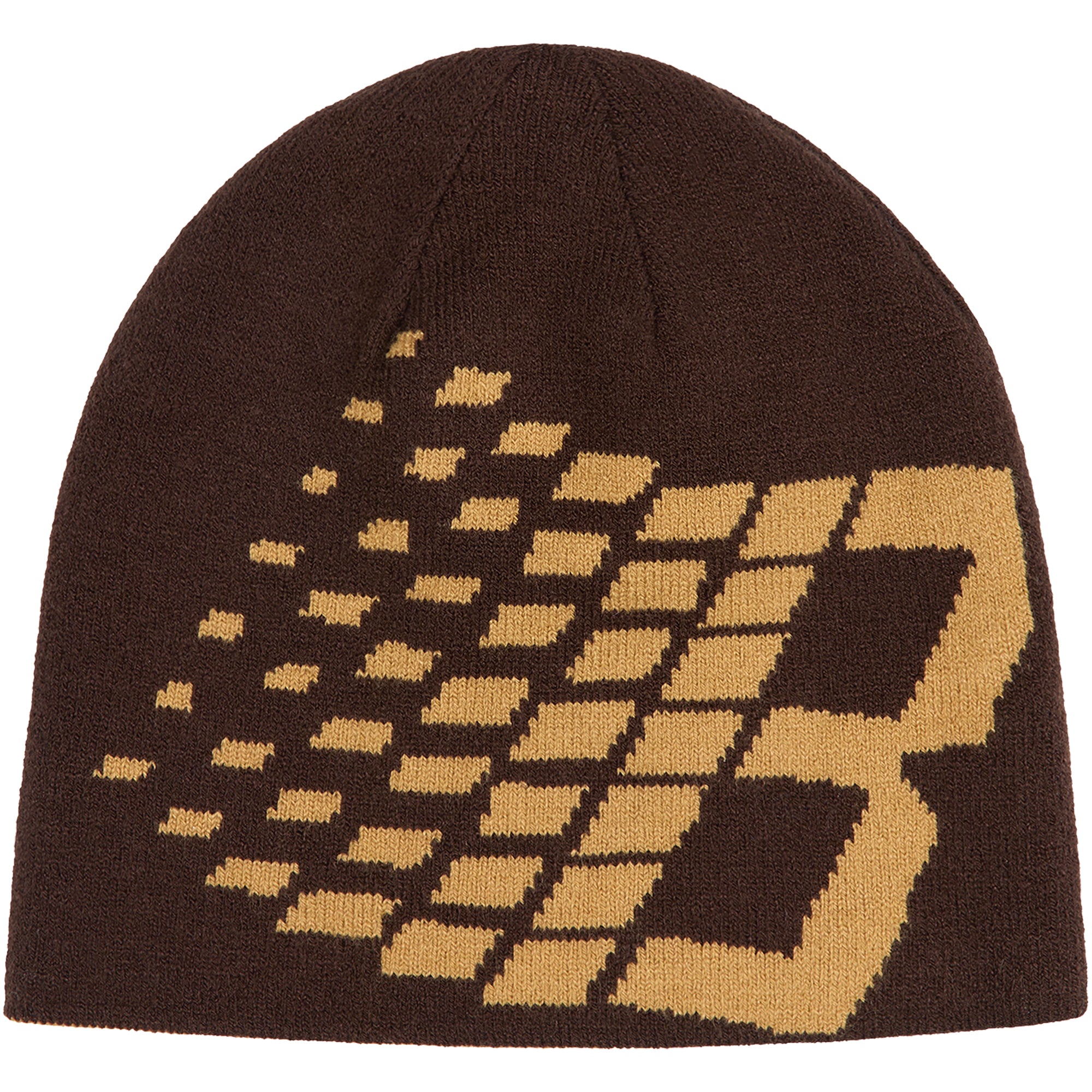 Bronze 56K Reversible Emo Stripe B Skully Brown