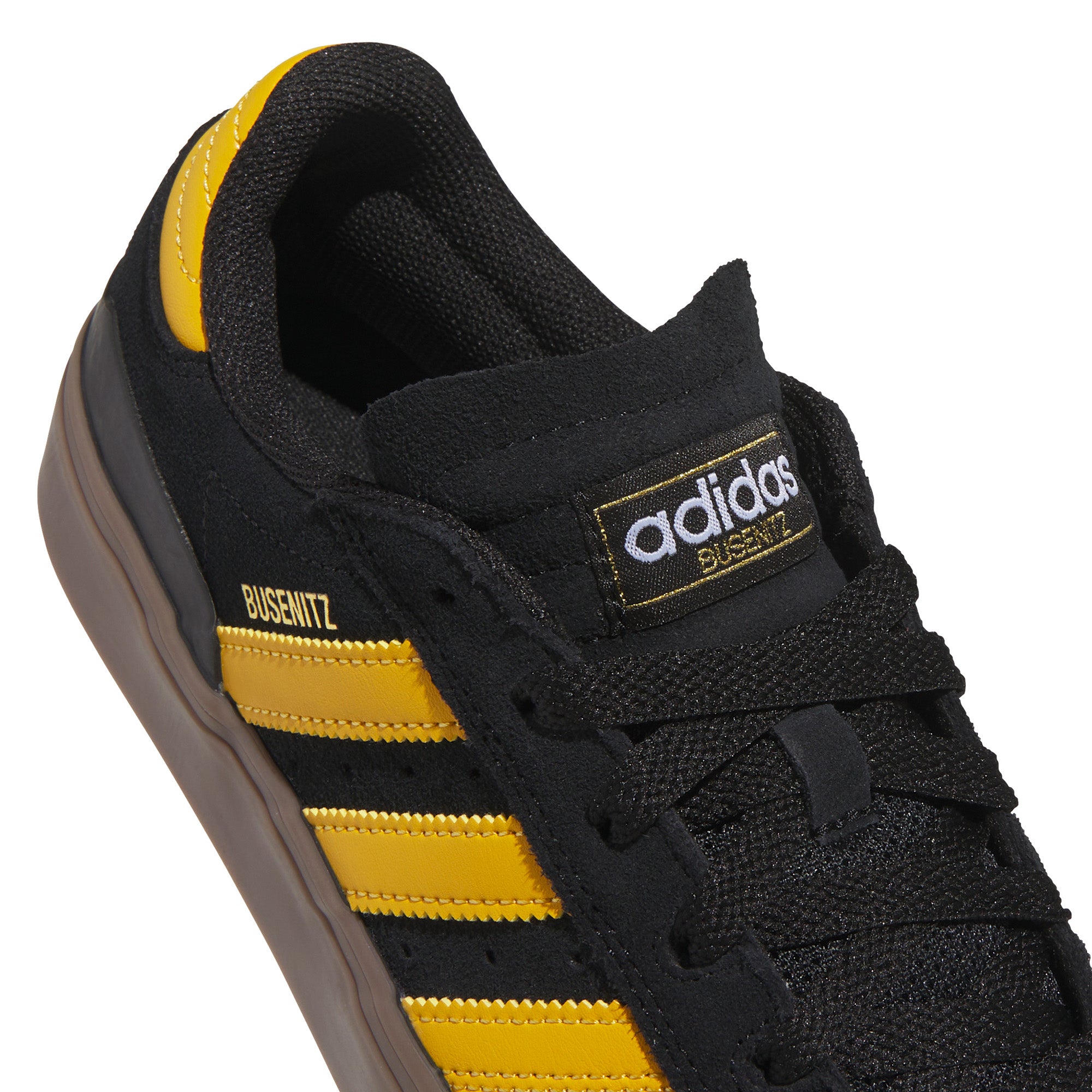 Adidas Busenitz Vulc II Shoes Core Black/Preloved Yellow/Gum 4