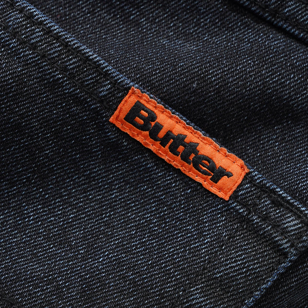 Butter Goods Weathergear Denim Jeans Dark Navy Tint
