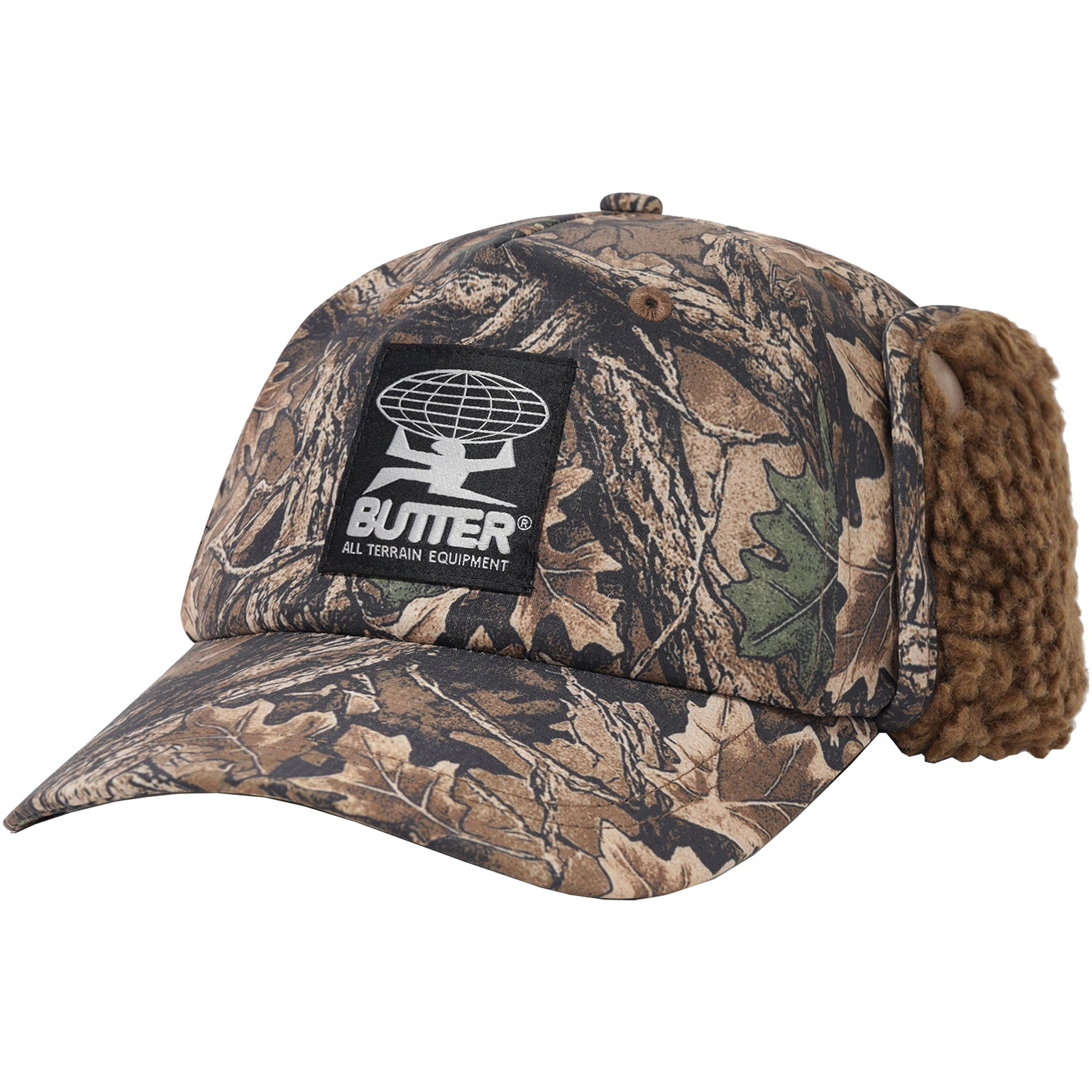 Butter Goods All Terrain 5 Panel Cap Forest Camo