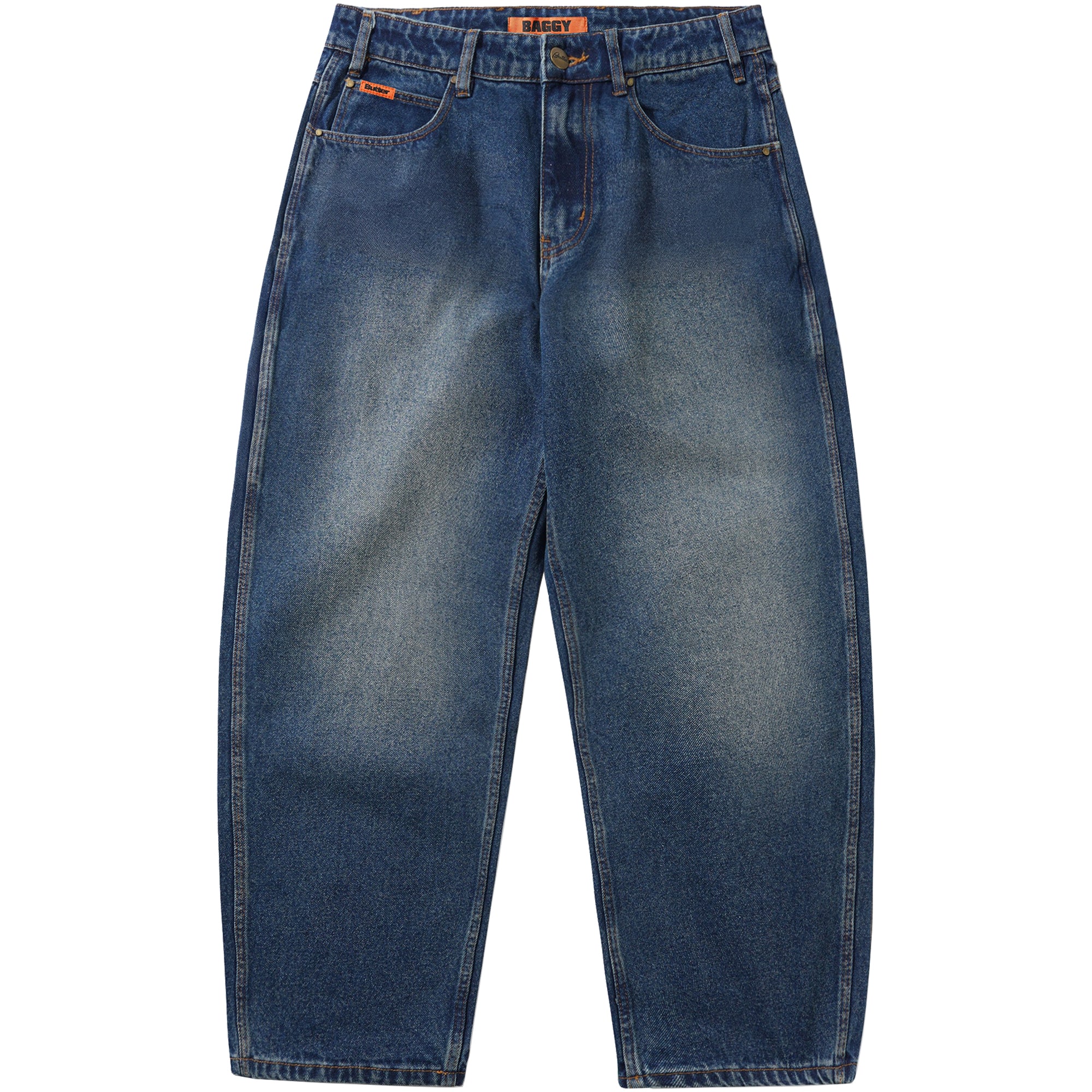 Butter Goods Baggy Denim Jeans Distressed Indigo