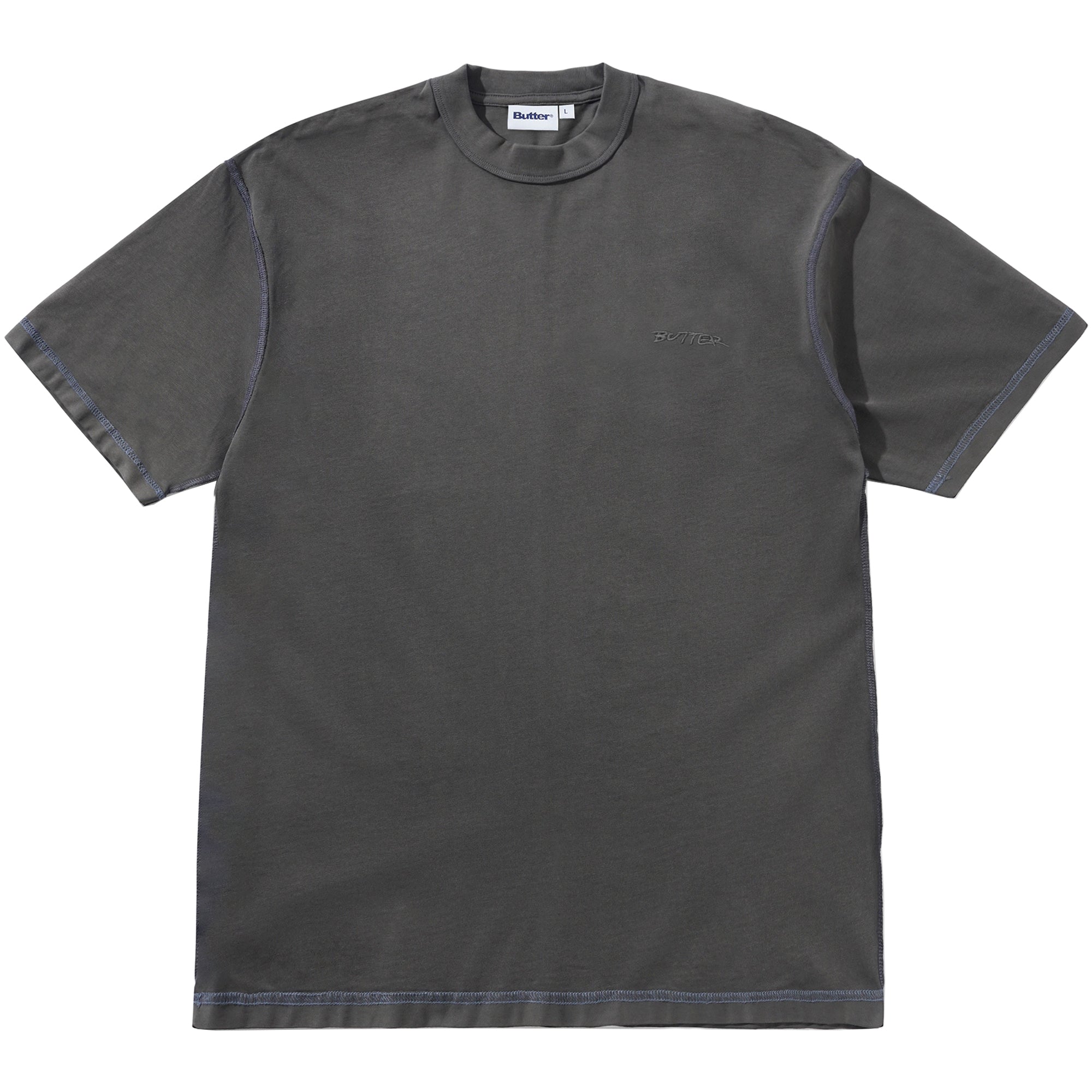 Butter Goods Inside Out Tee Washed Black