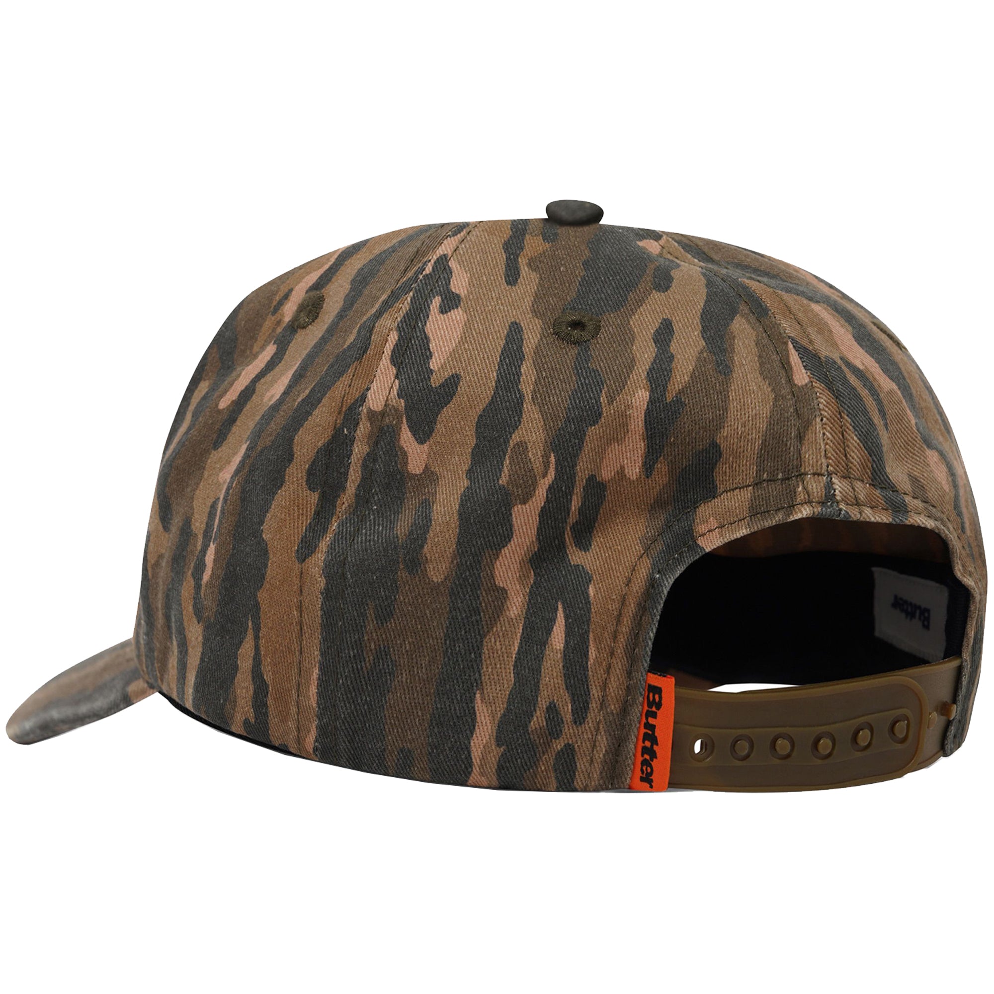 Butter Goods Nail 5 Panel Cap Frog Camo