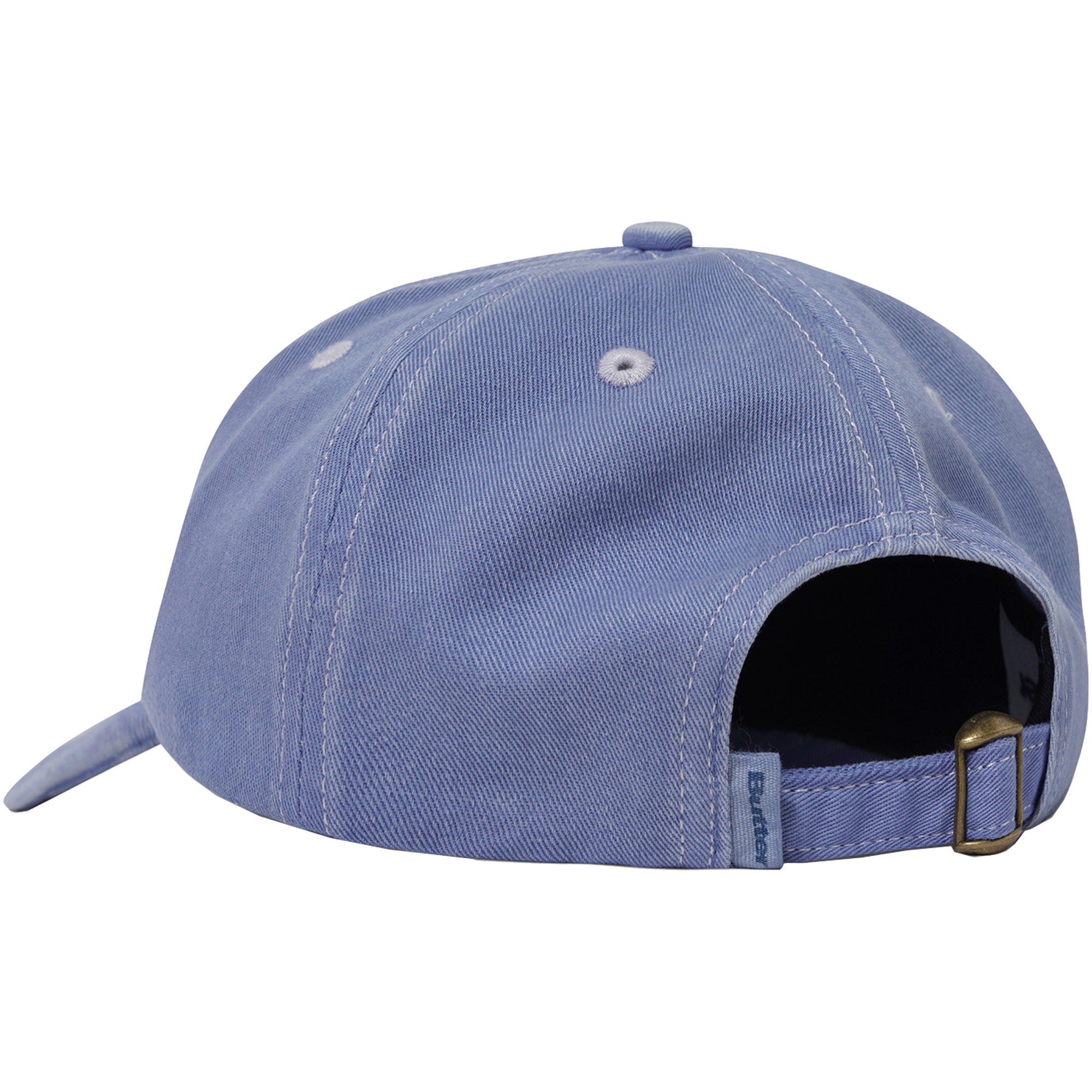 Butter Goods Rounded Logo 6 Panel Cap Washed Sky