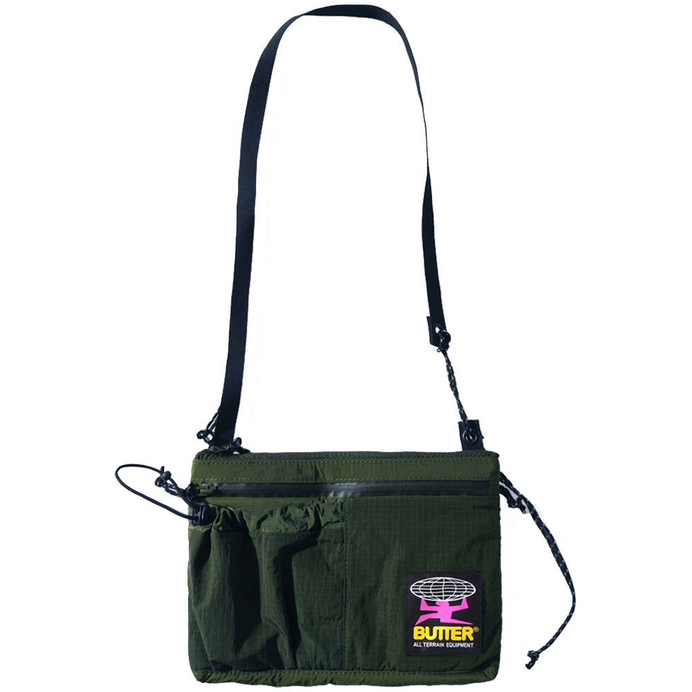 Butter Goods Pace Side Bag Green
