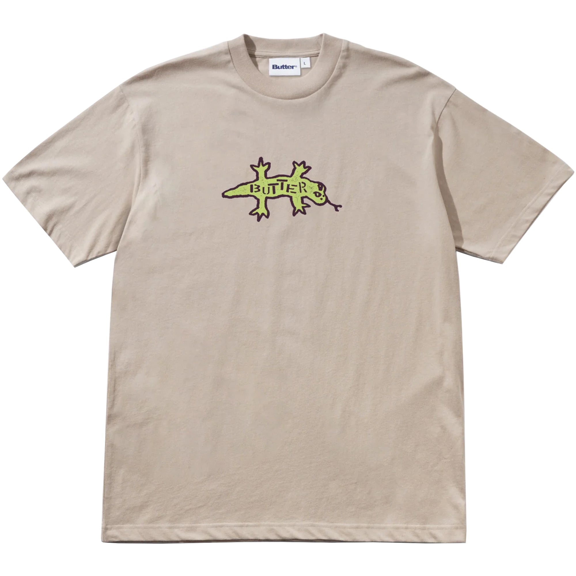 Butter Goods Reptile Tee Tan