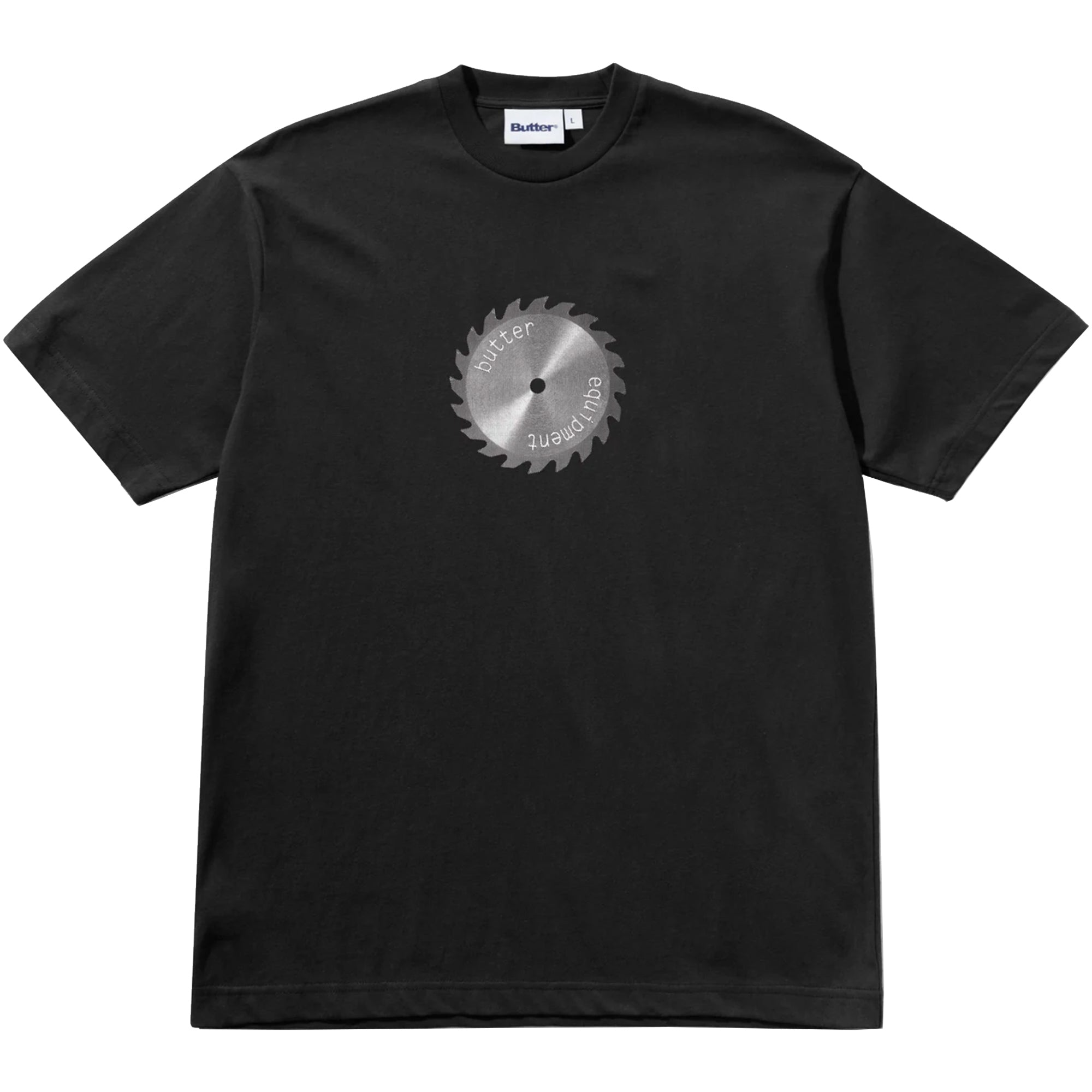Butter Goods Saw Blade Tee Black