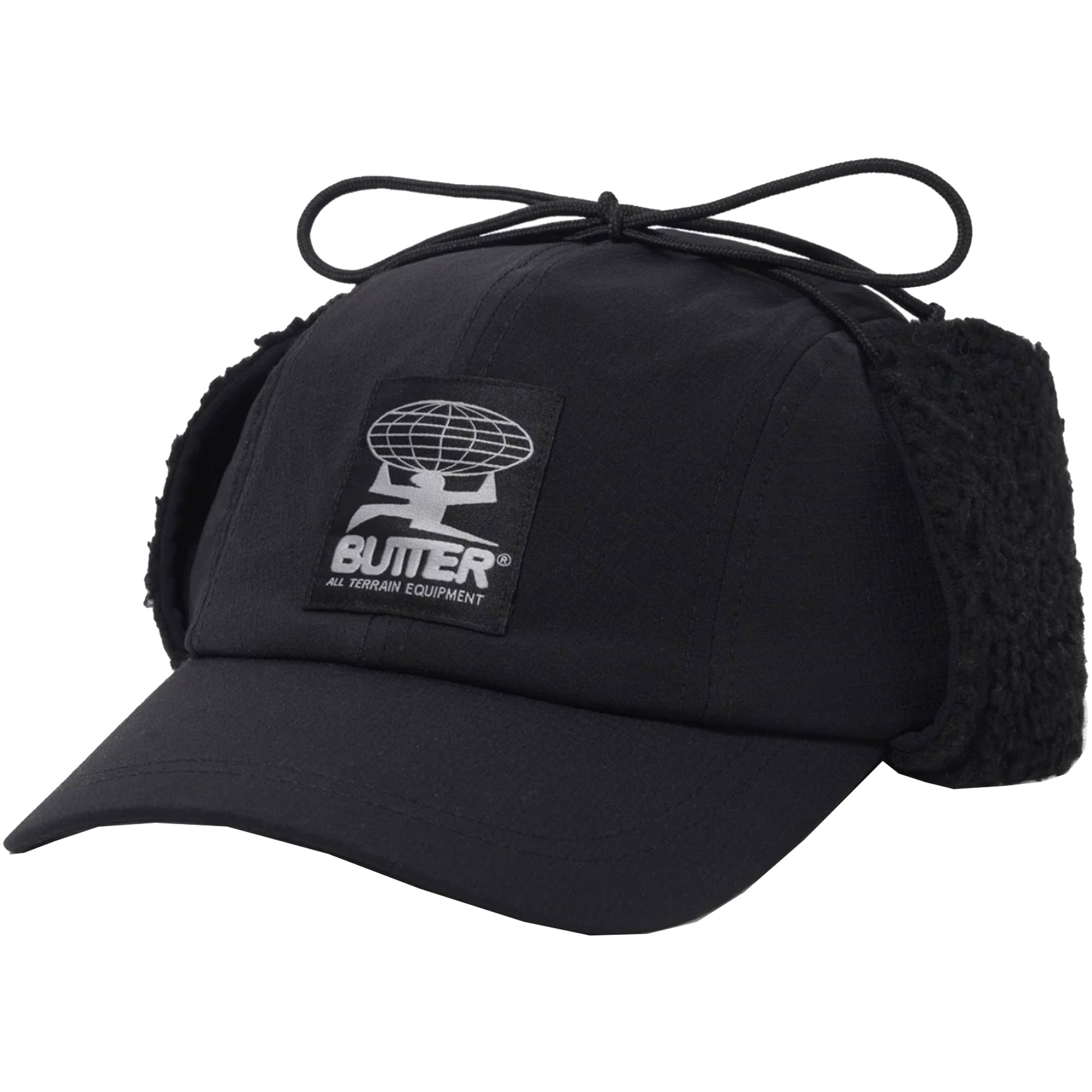 Butter Goods Terrain Ski 4 Panel Cap Black