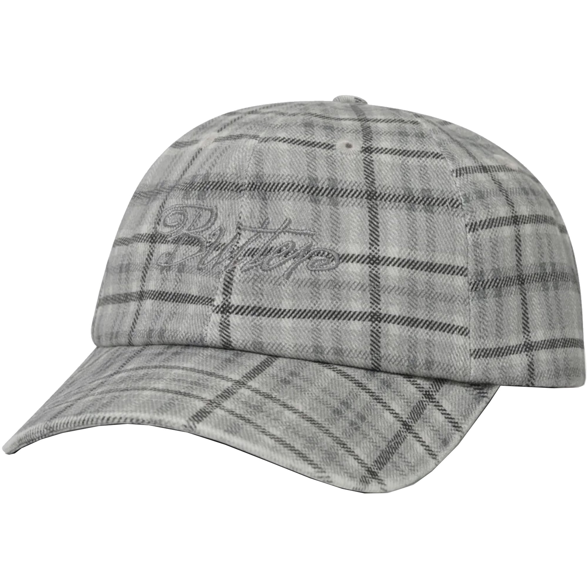 Butter Goods Jive 6 Panel Cap Grey Plaid