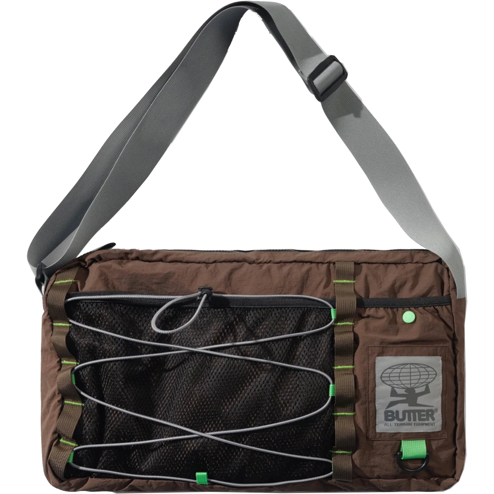 Butter Goods Express Side Bag Brown