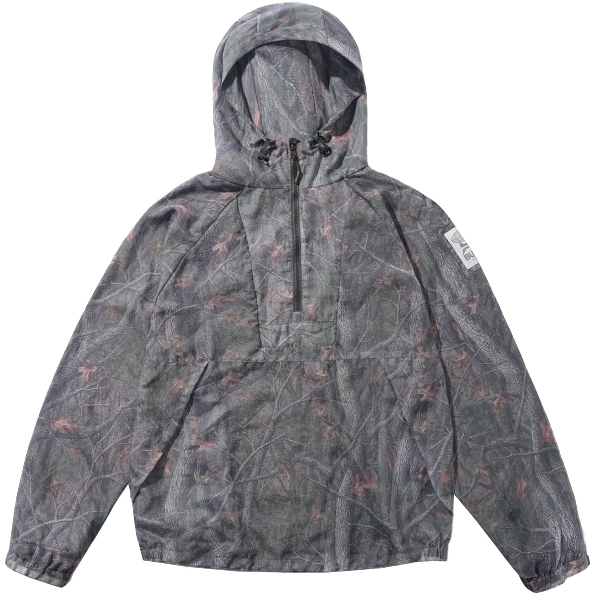 Butter Goods Fine Mesh Anorak Forest Camo