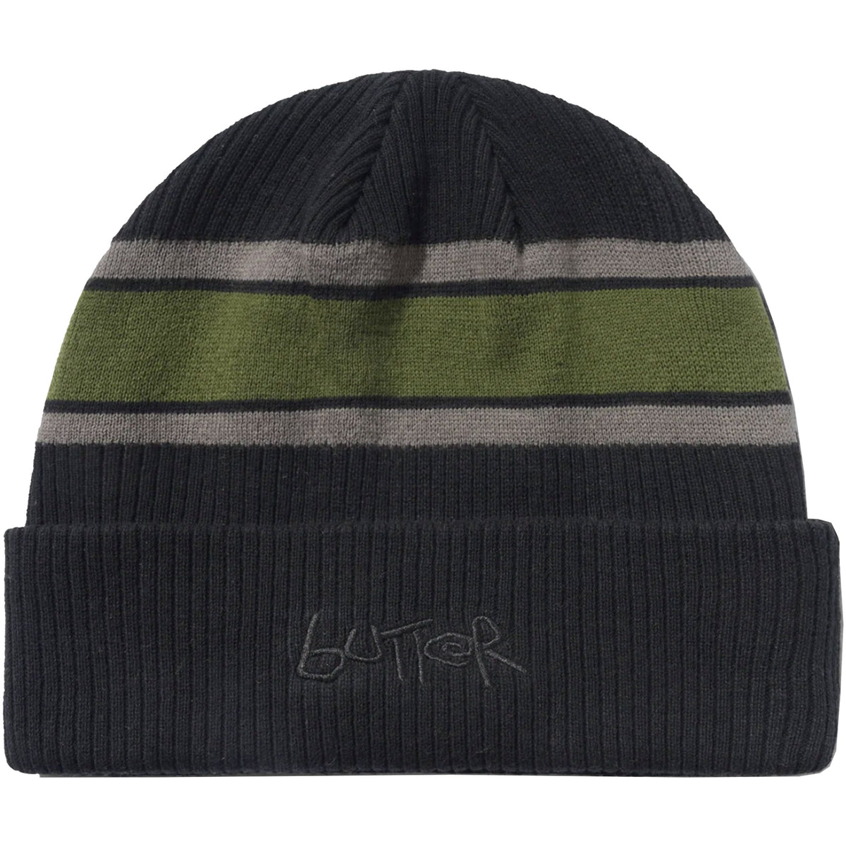 Butter Goods Break Beanie Black