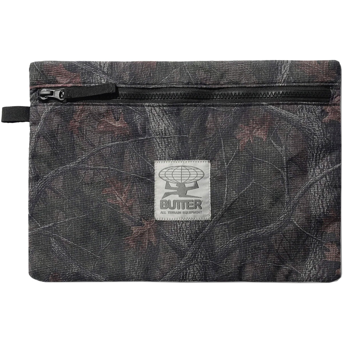 Butter Goods Zip Pouch Forest Camo