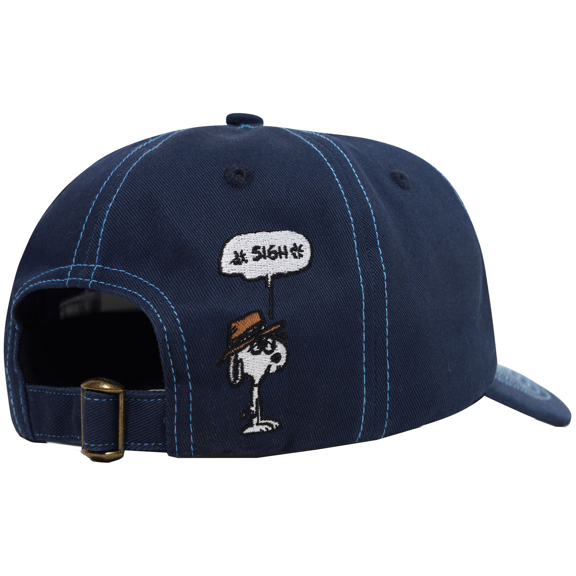 Butter Goods x Peanuts Spike 5 Panel Cap Navy/Light Blue