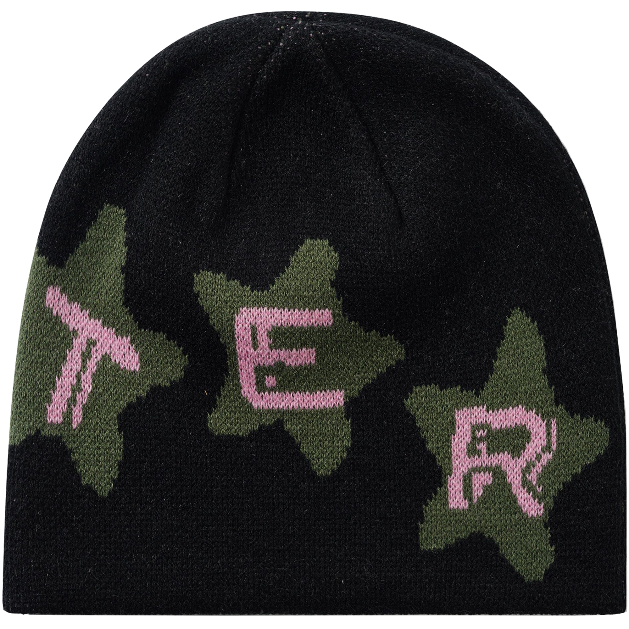 Butter Goods Stars Skully Beanie Black
