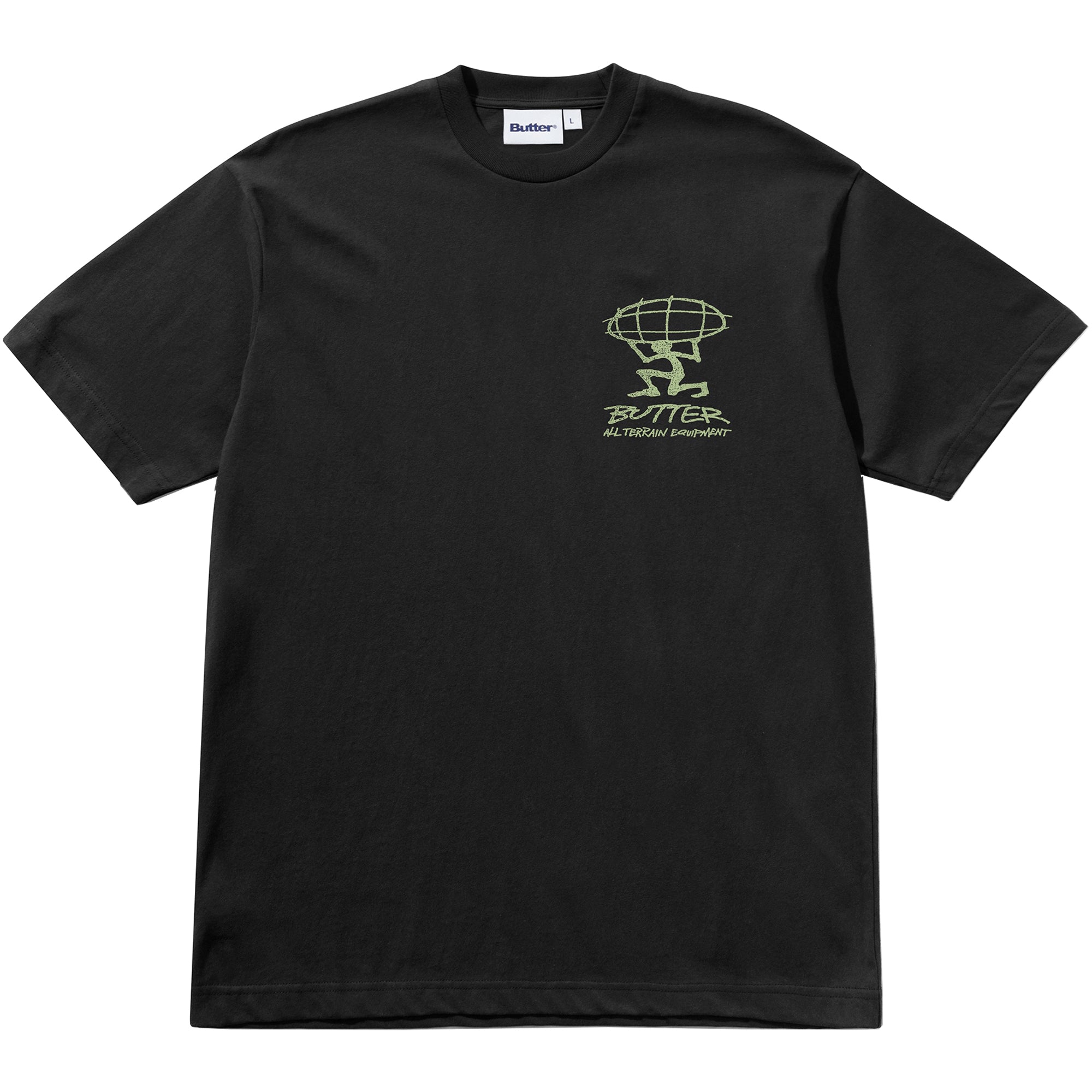 Butter Goods Terrain Tee Black